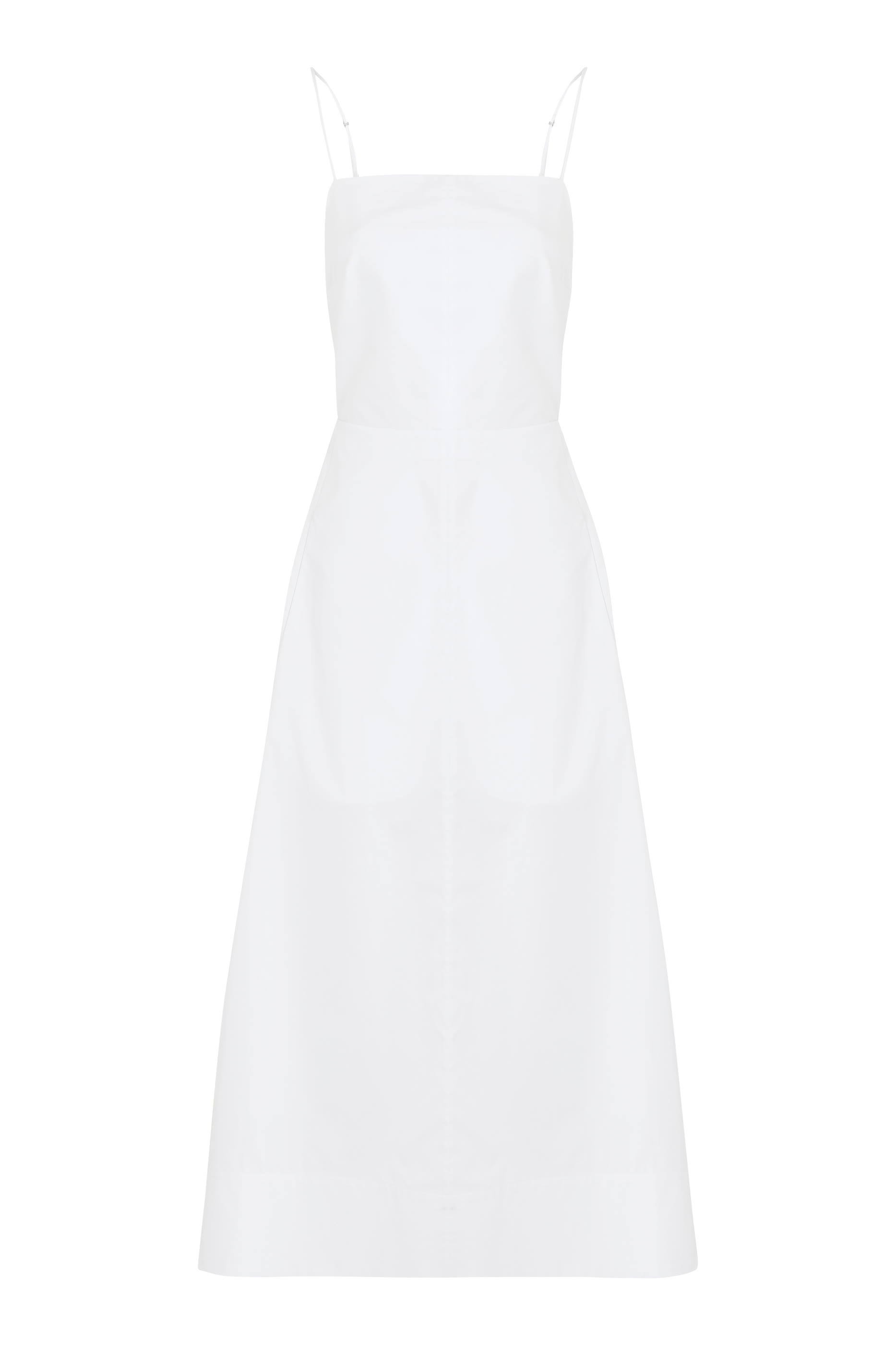 Eco Poplin Strappy Dress