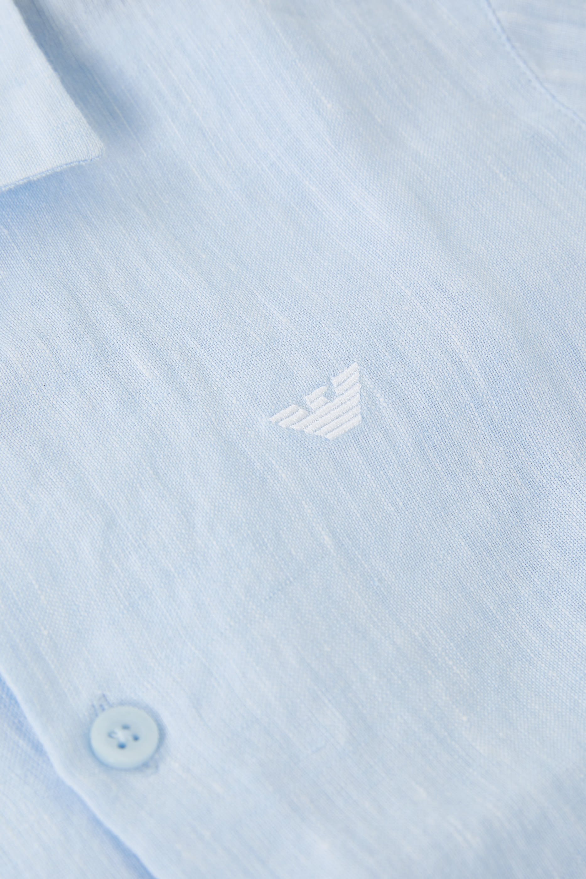 Kids Linen Button Up Shirt