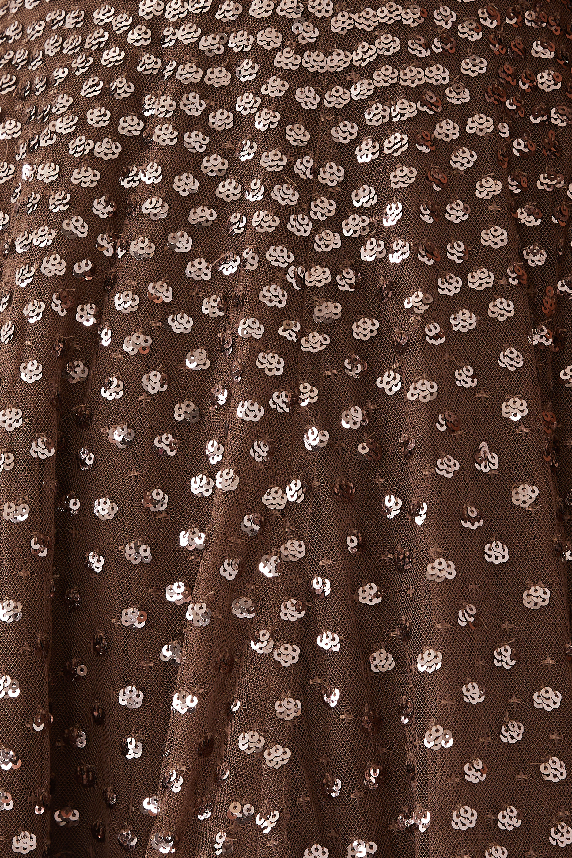 Scatter Dot Cape Sleeve Ankle Gown