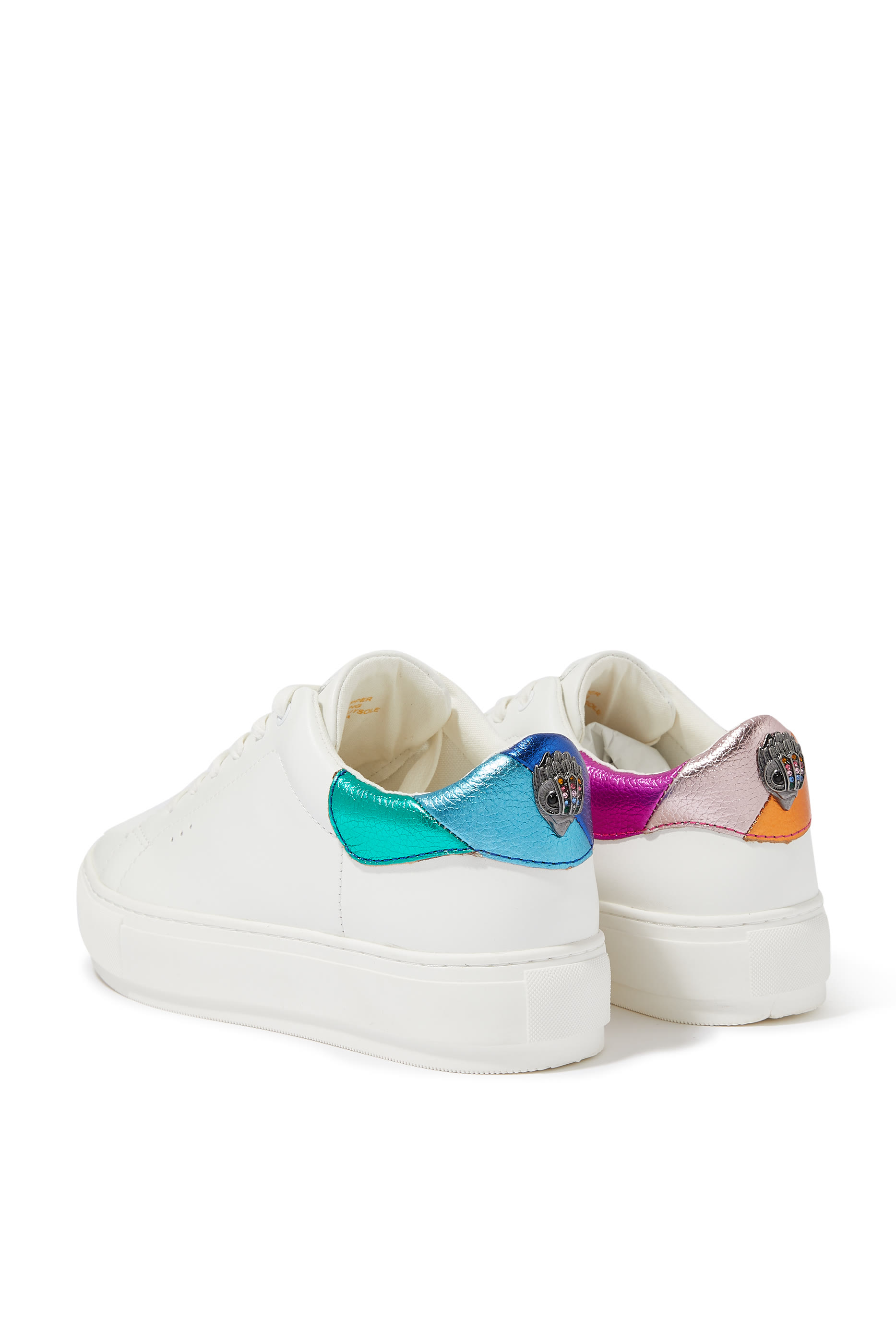 Laney Eagle Platform Leather Sneakers