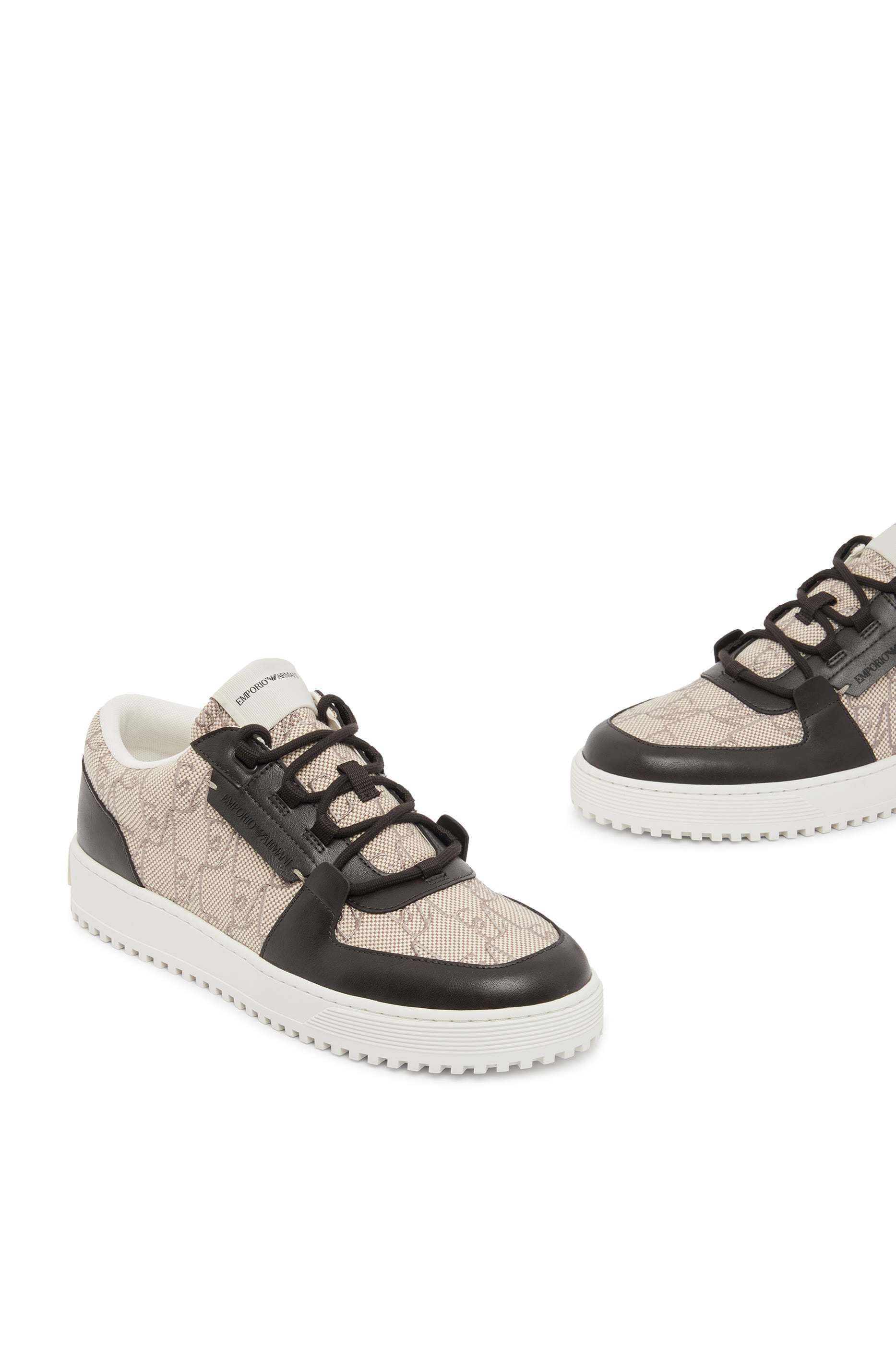 All-Over Logo Pattern Sneakers