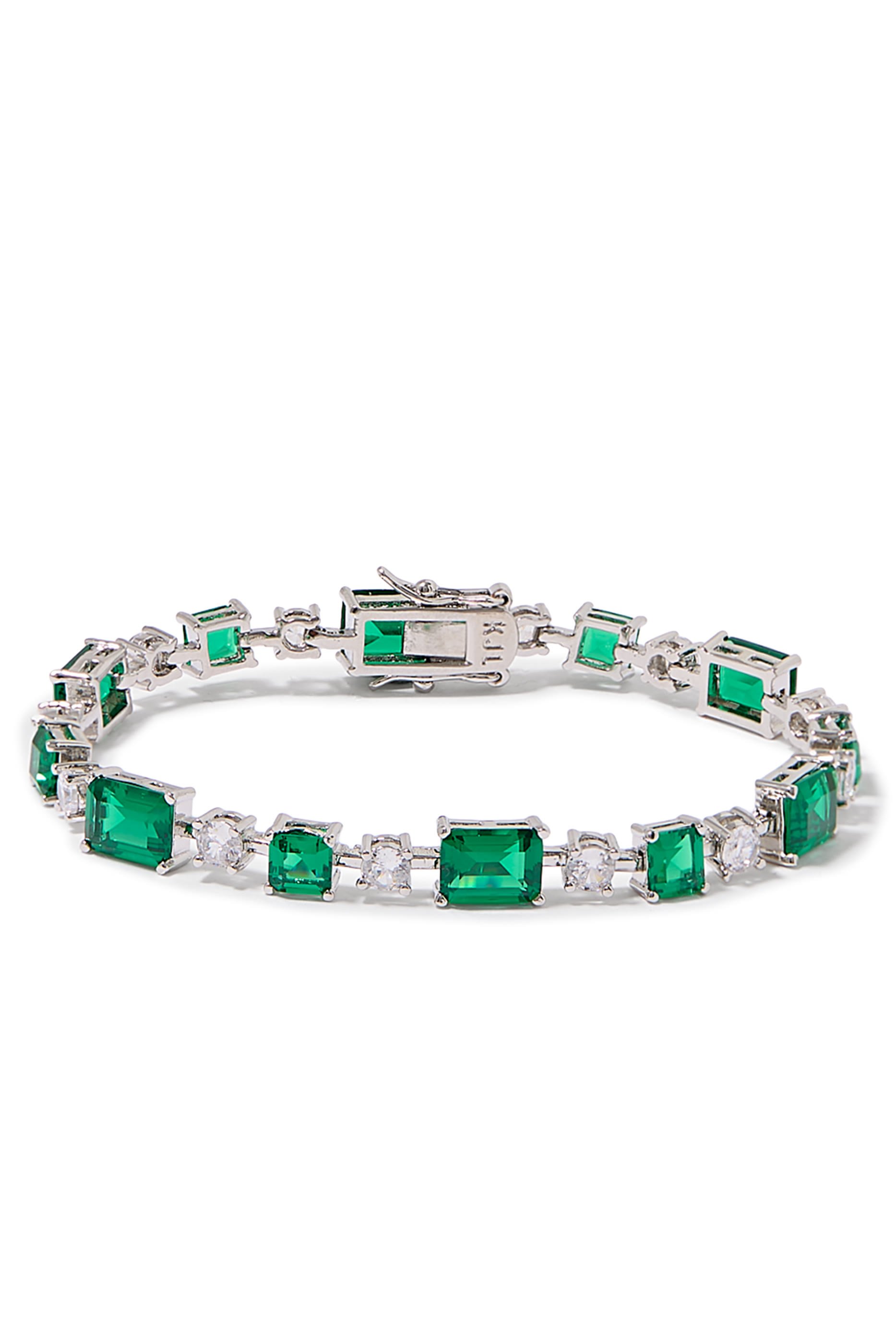 Emerald and Diamond Bracelet