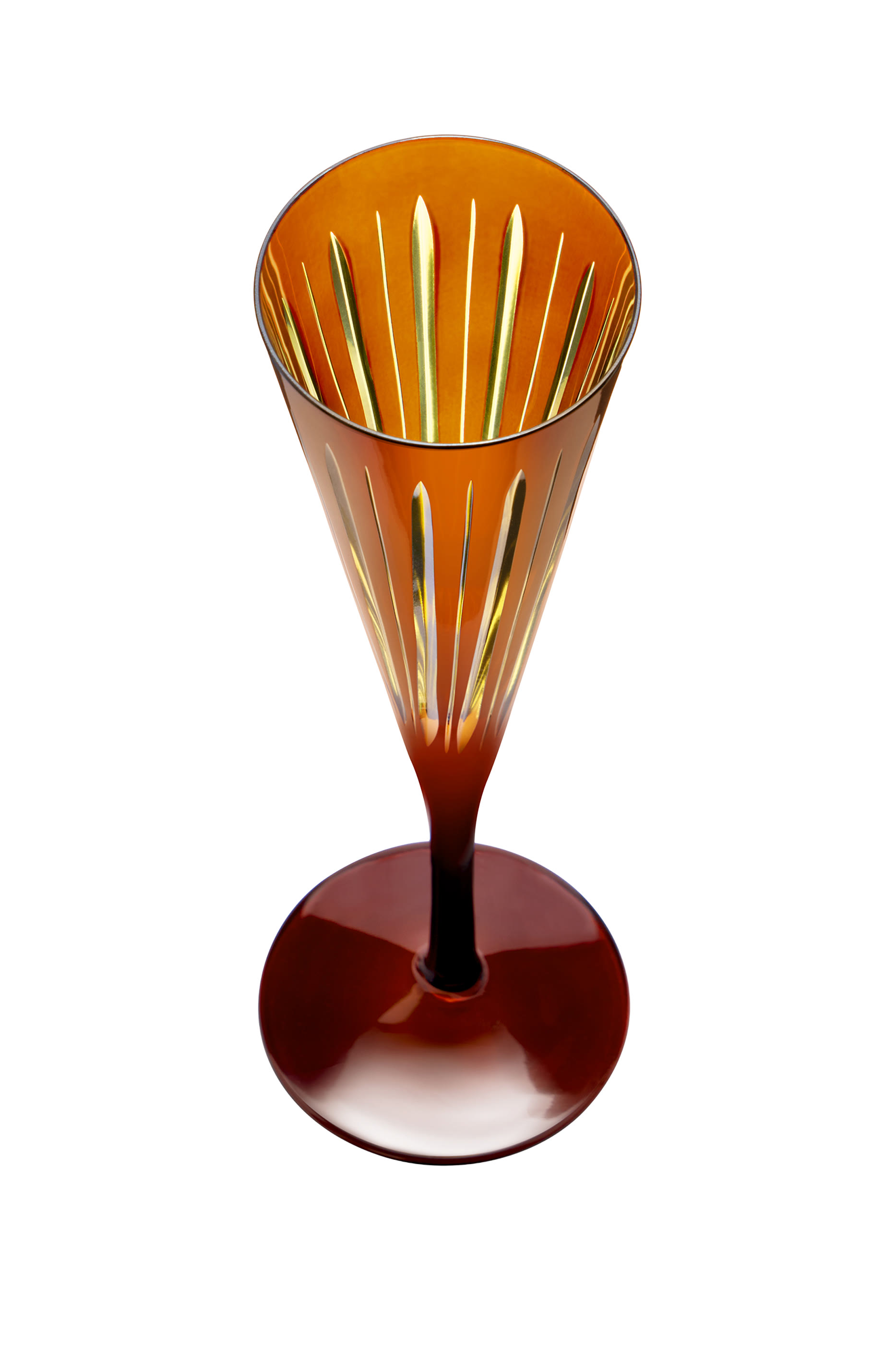 Amber Prism Flutes Set 