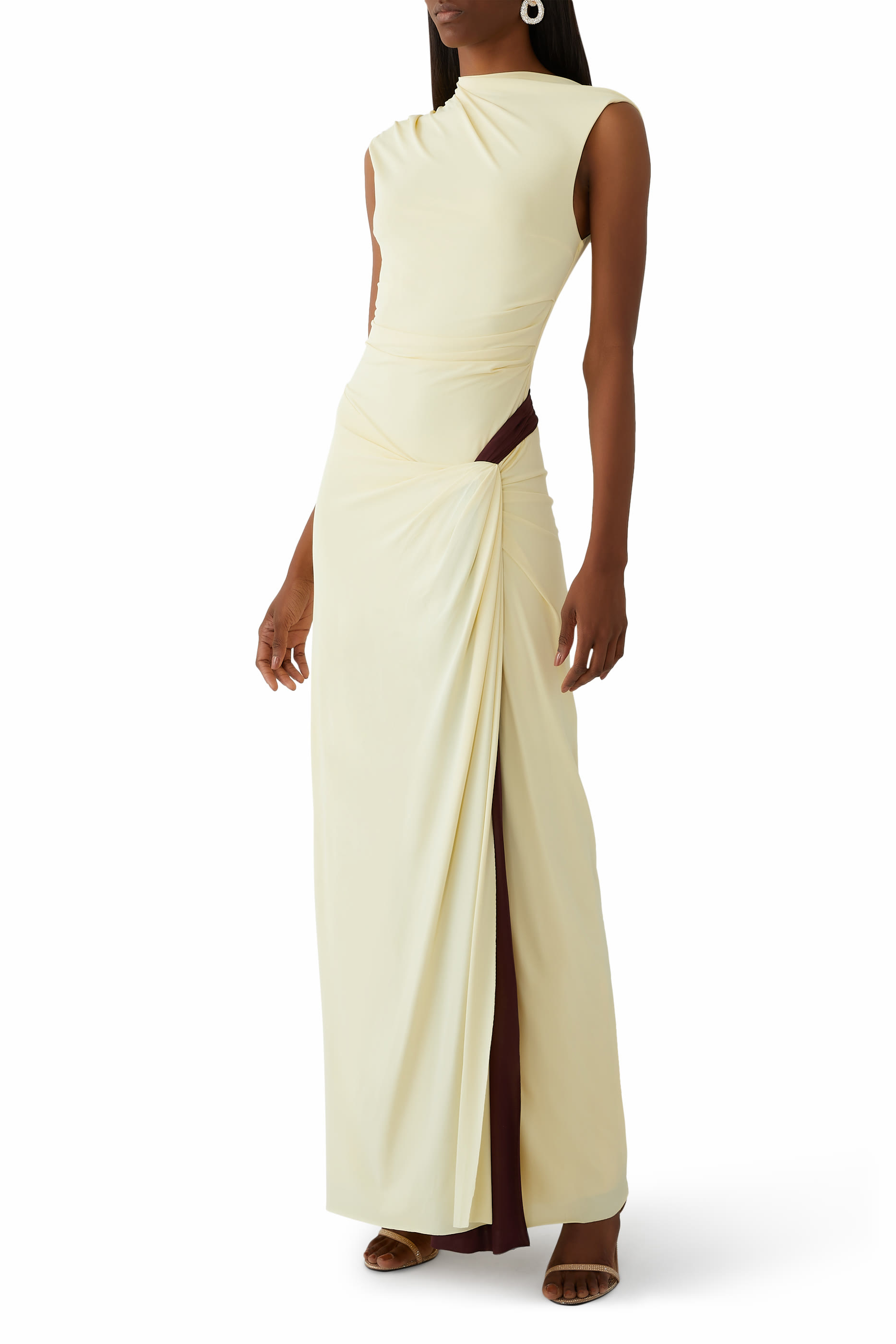 Greta Twist Maxi Dress