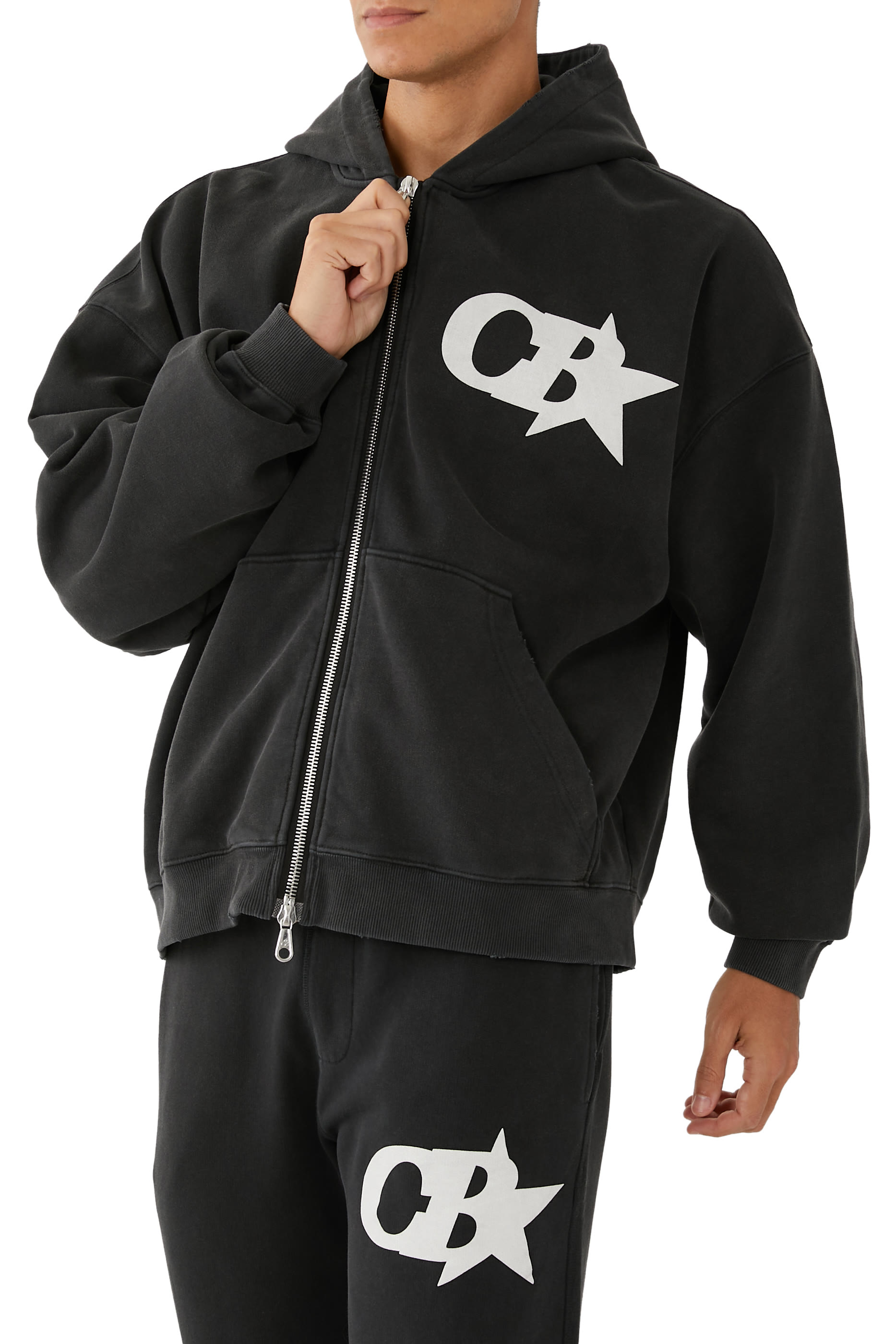 CB Star Zipped Hoodie