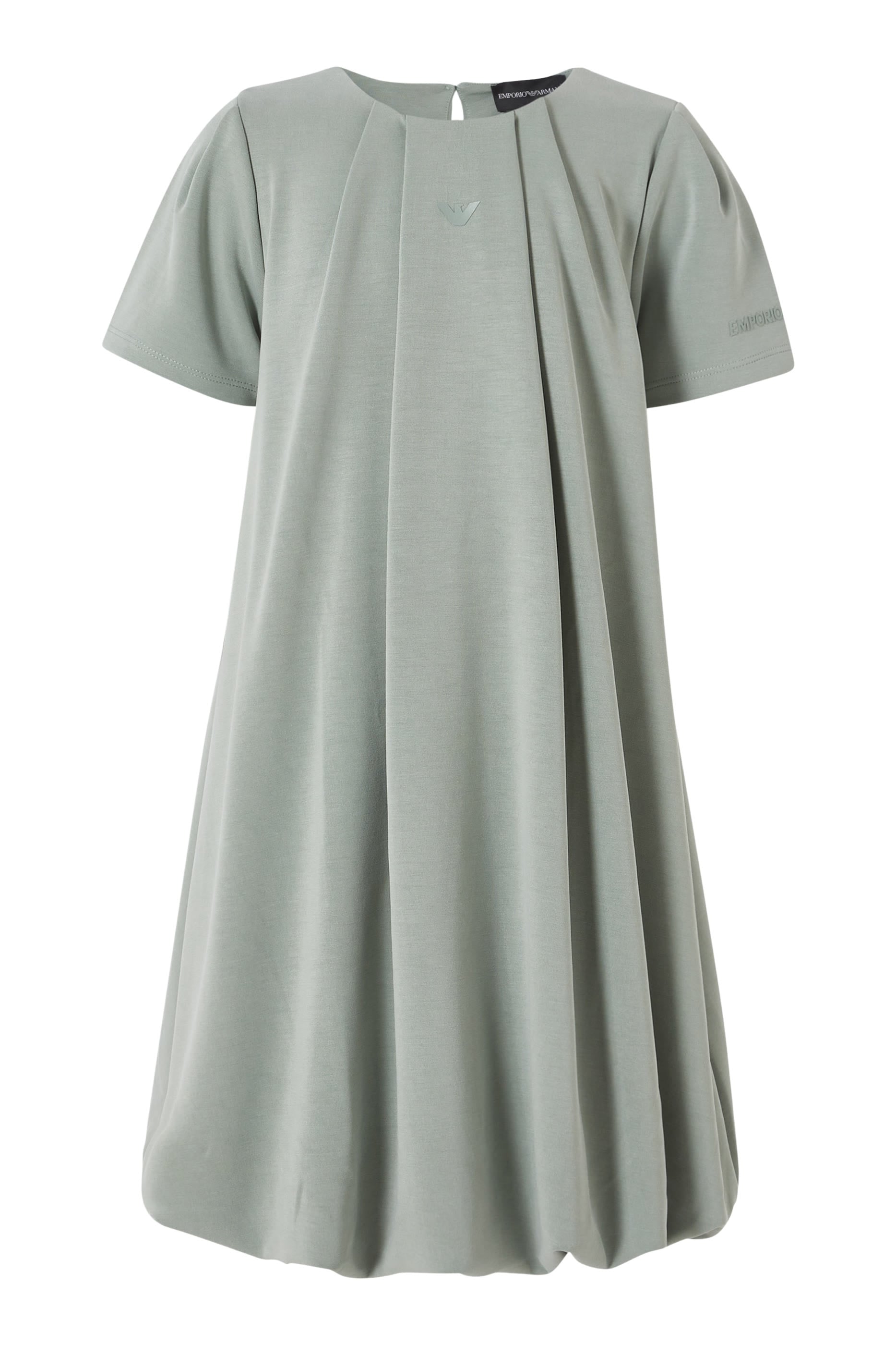 Kids Pleated Front-Detail Dress