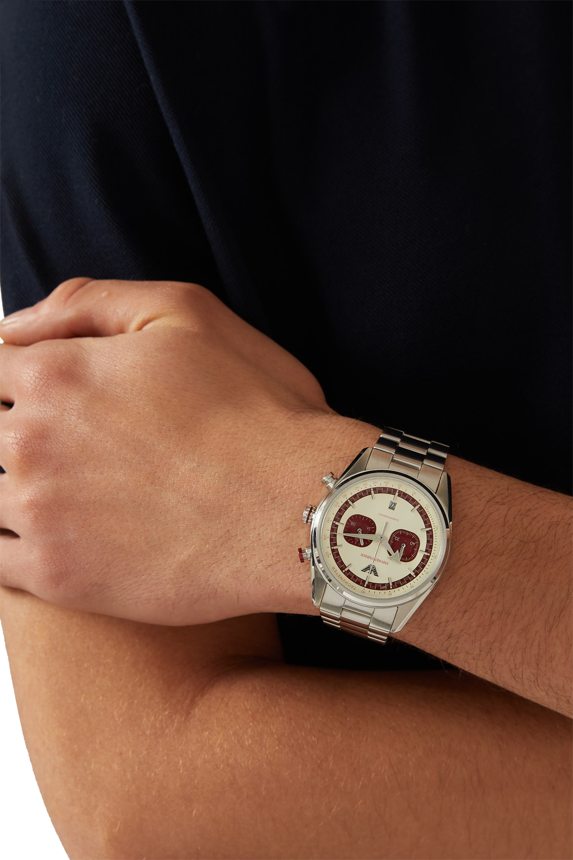 Chronograph Stainless Steel Watch