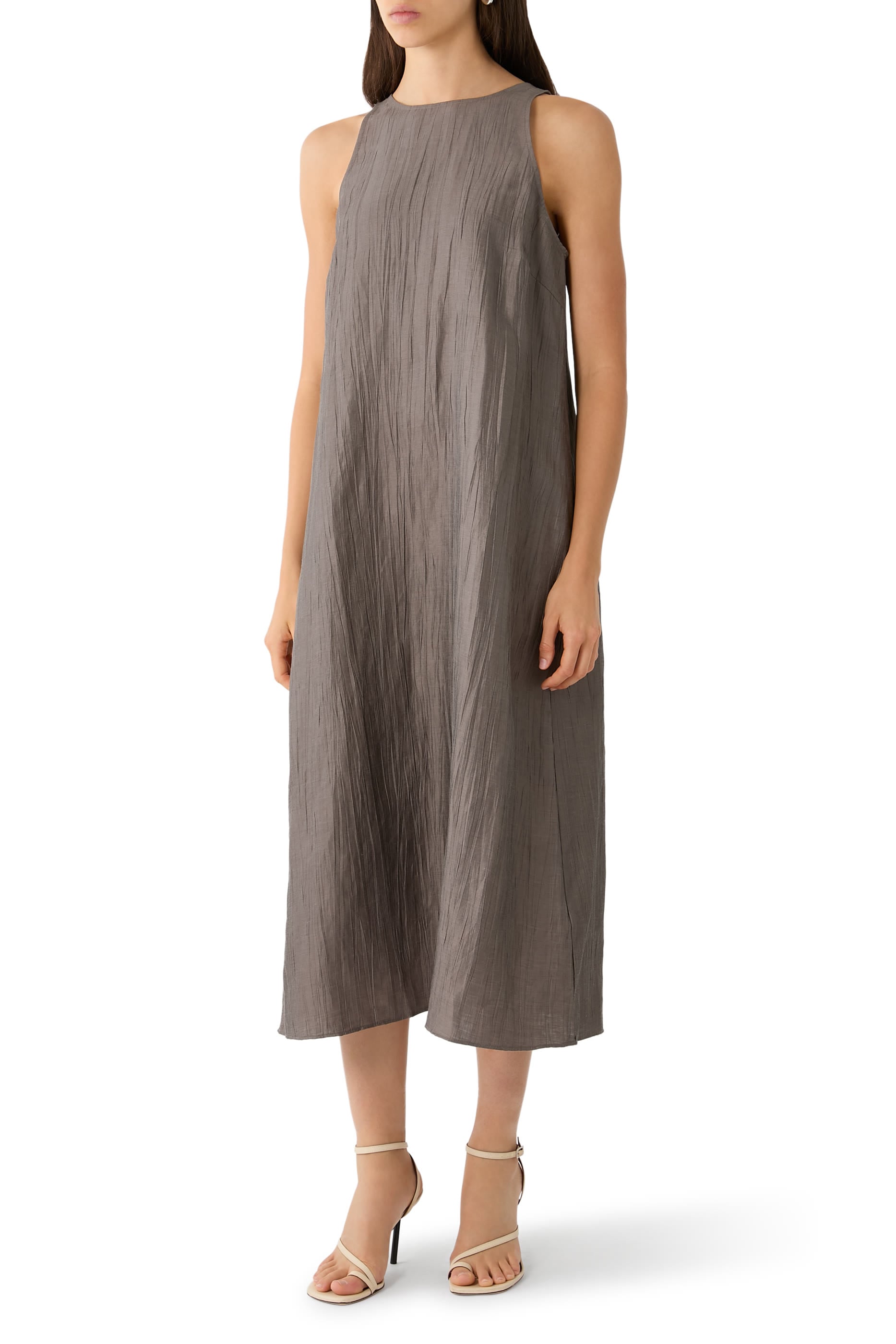 Halter Neck Sleeveless Dress