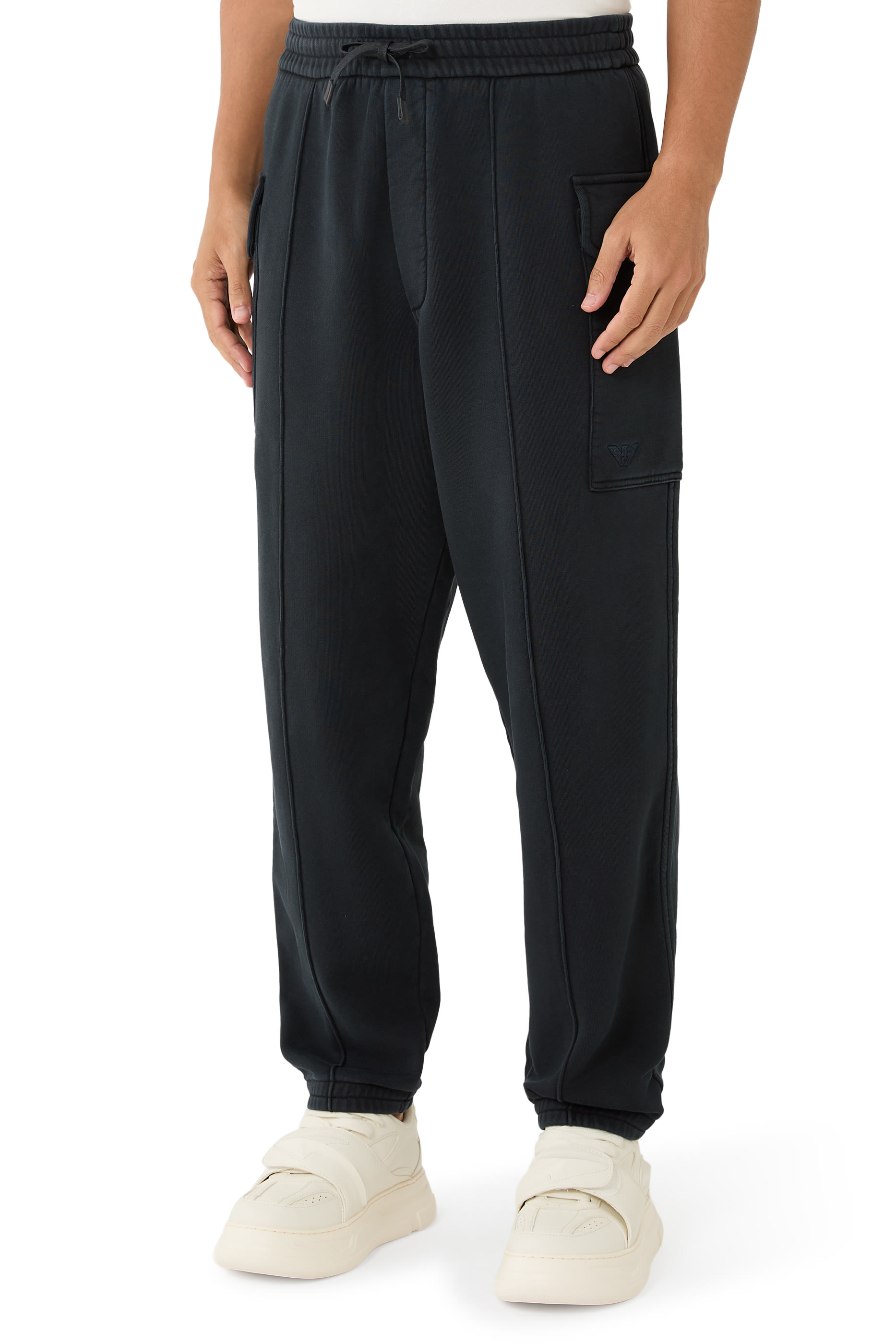 French Terry Logo Patch Sweatpants