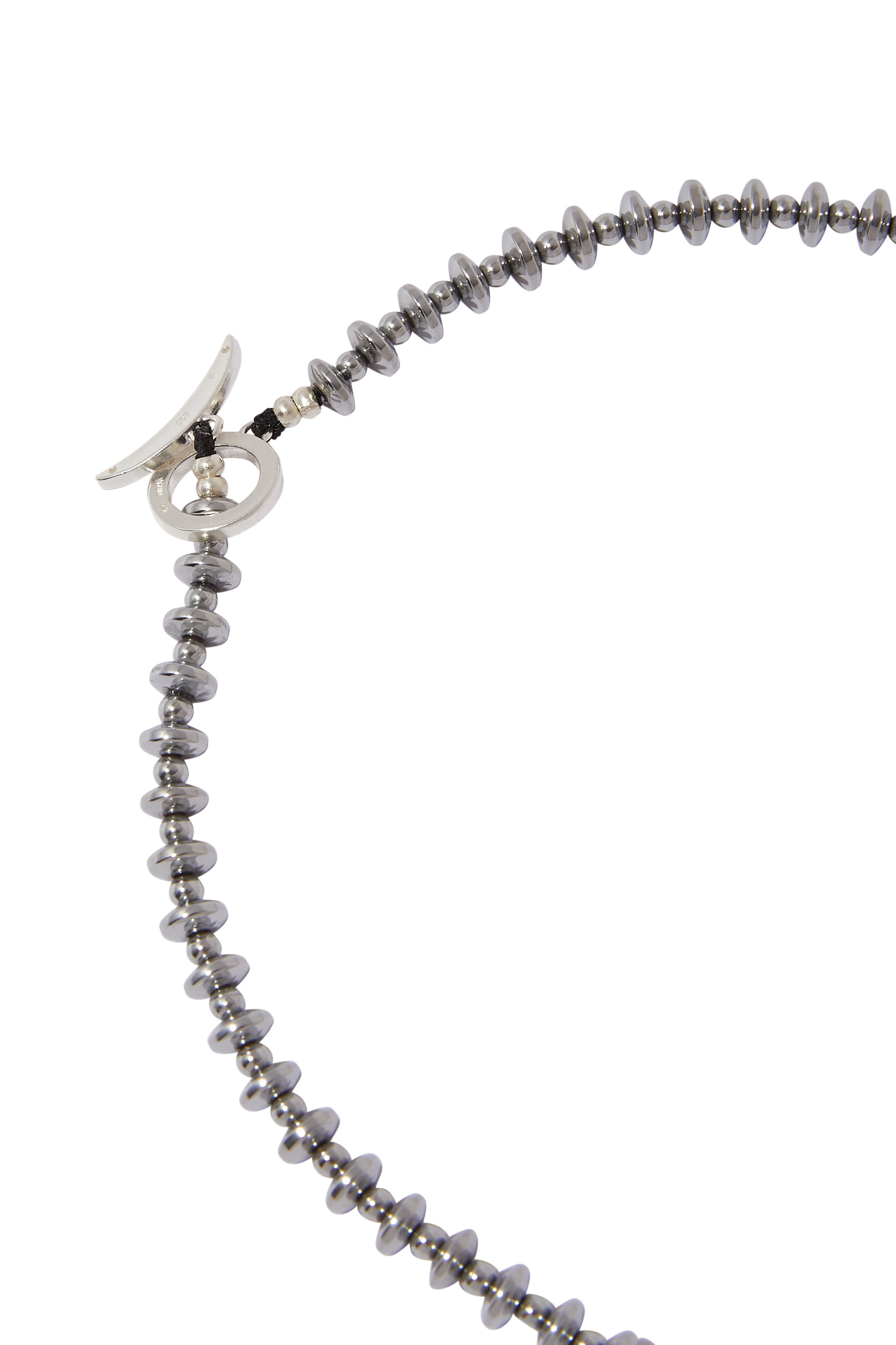 Hematite Roundel Necklace