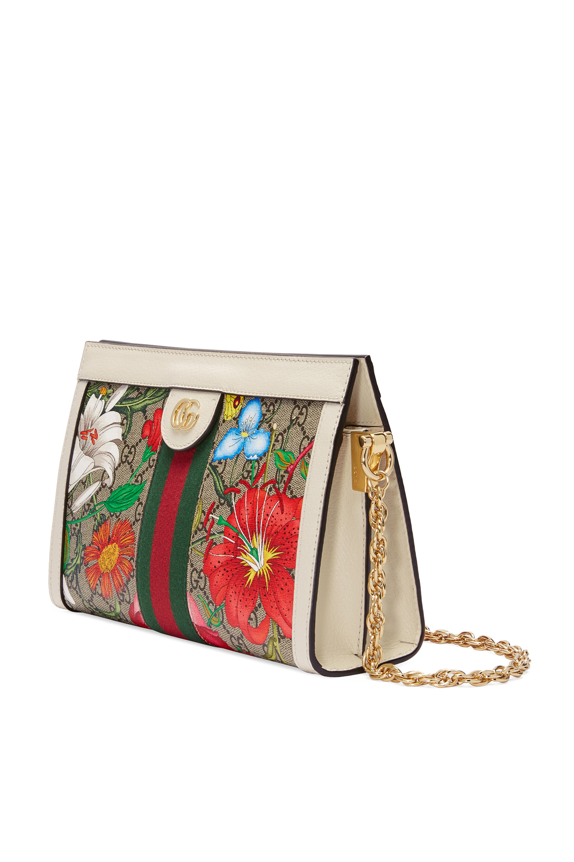 Ophidia GG Flora Small Shoulder Bag