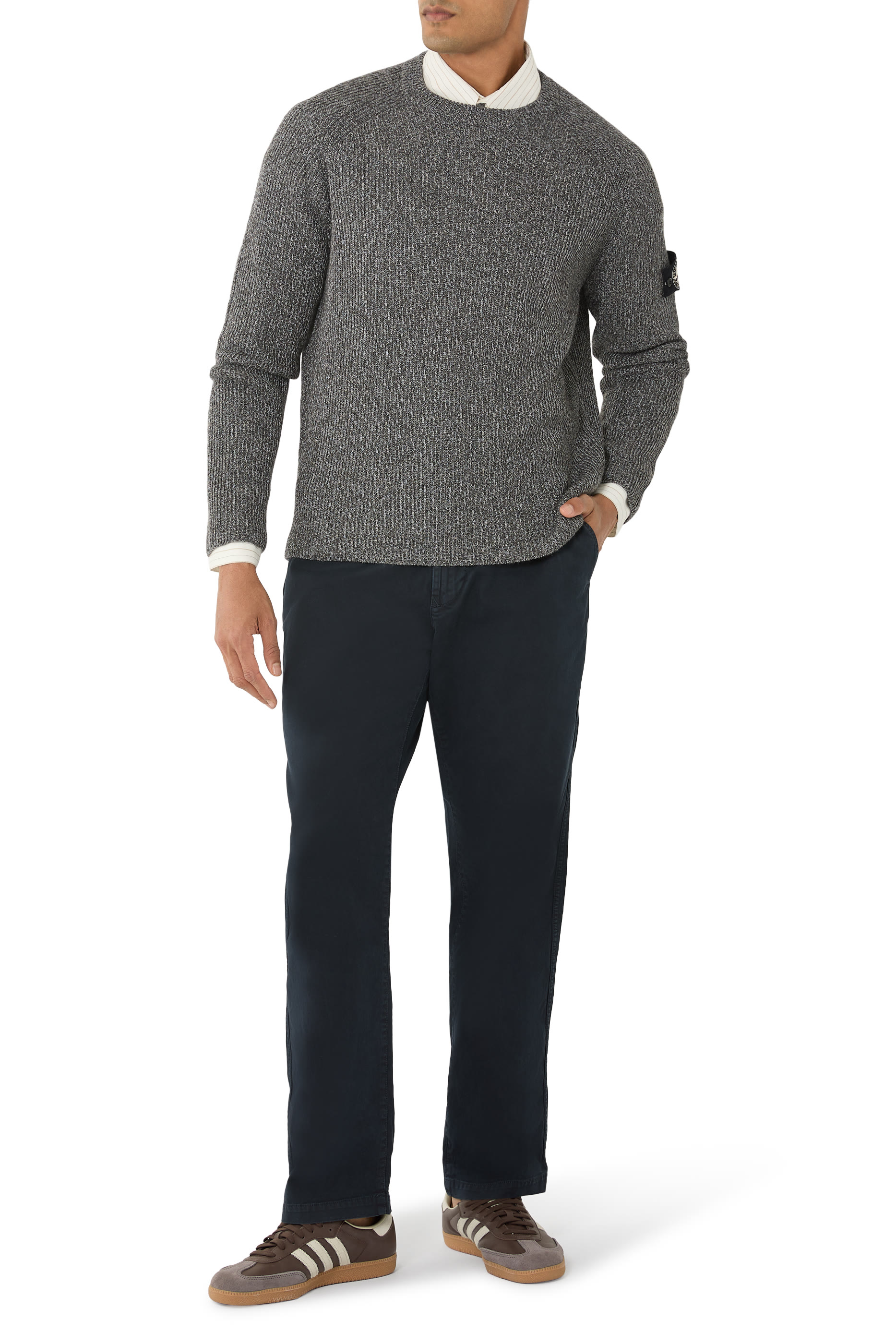 Regular-Fit Chino Trousers