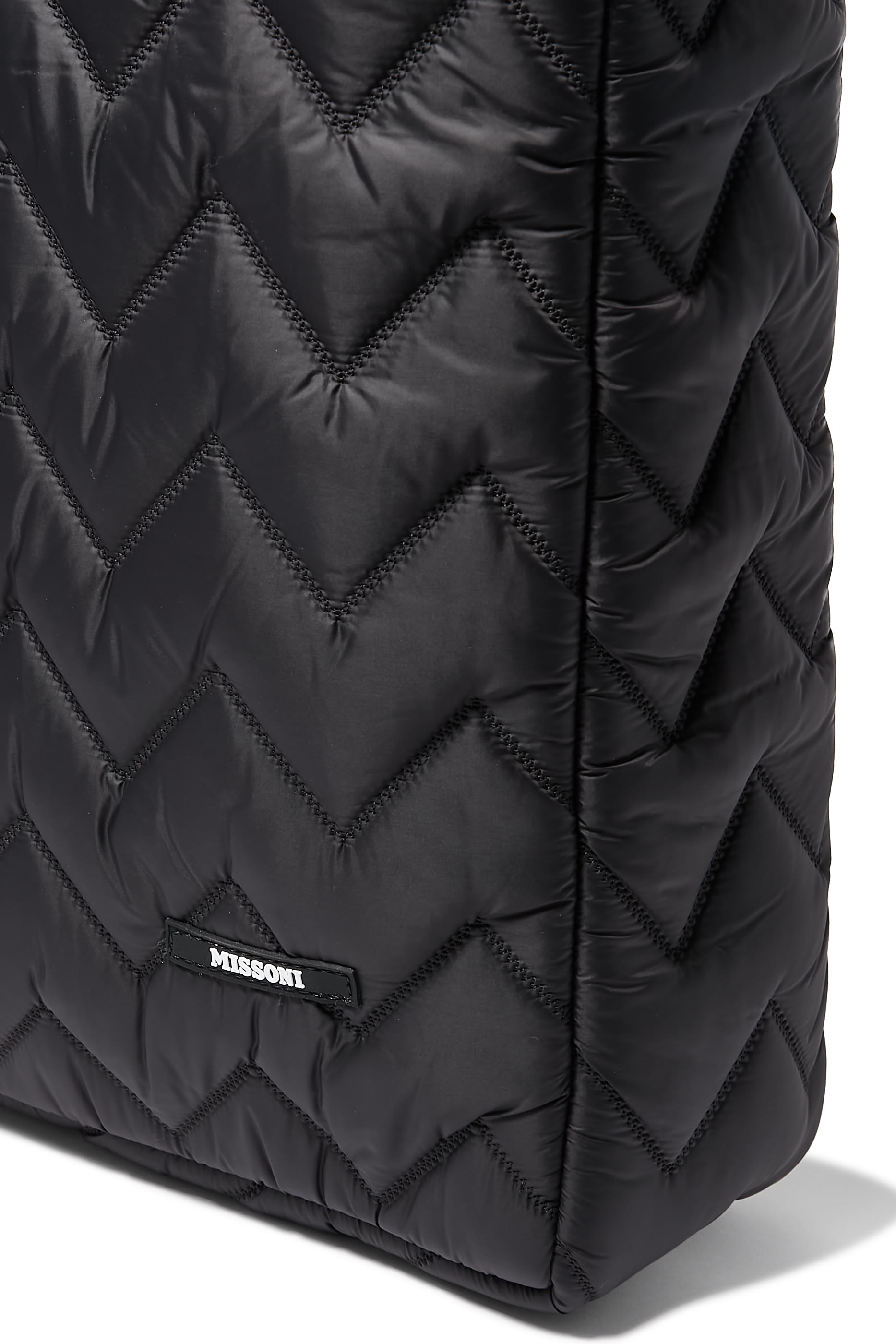 Kids Chevron Quilted Diaper Bag