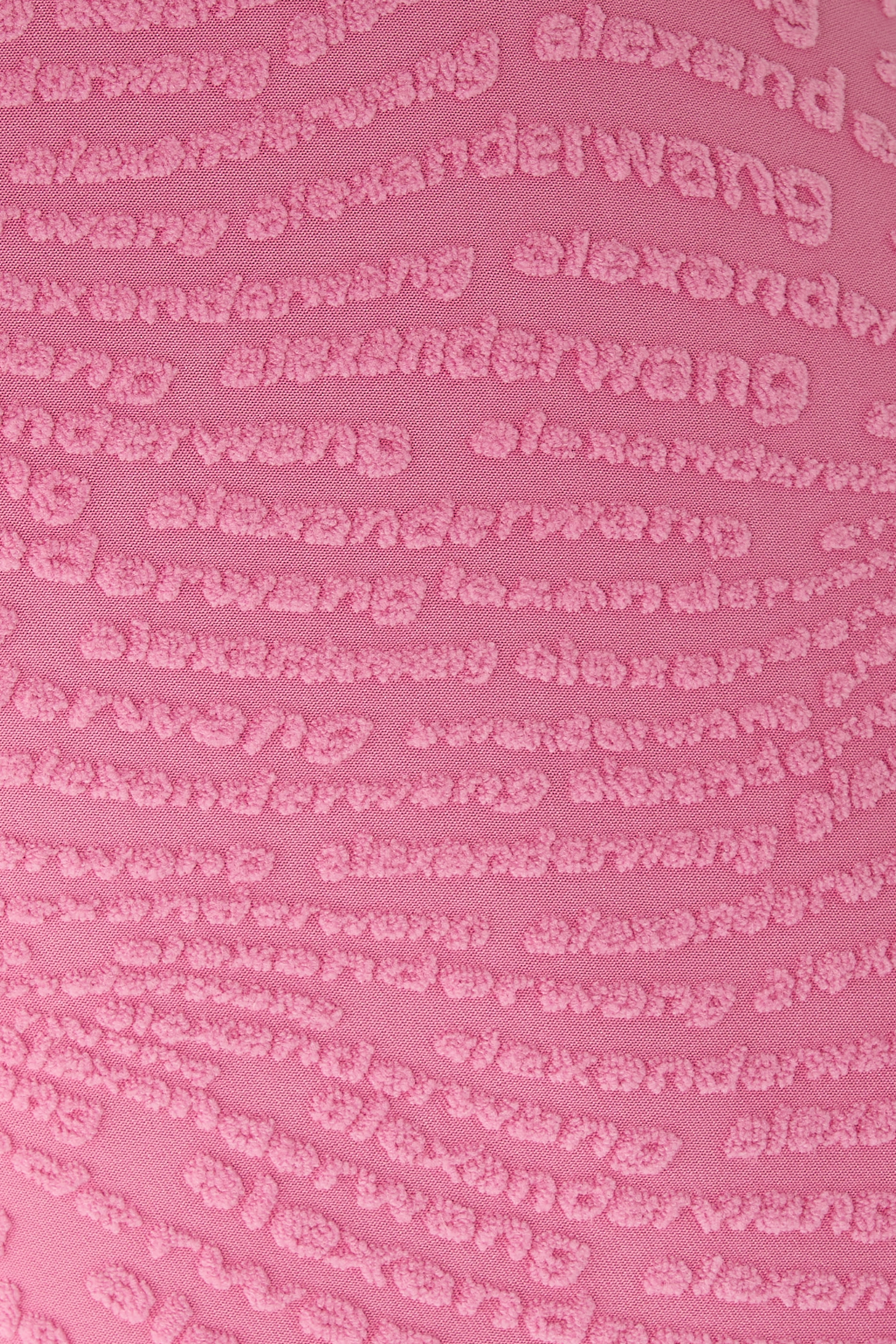  Jacquard Logo Mini Dress