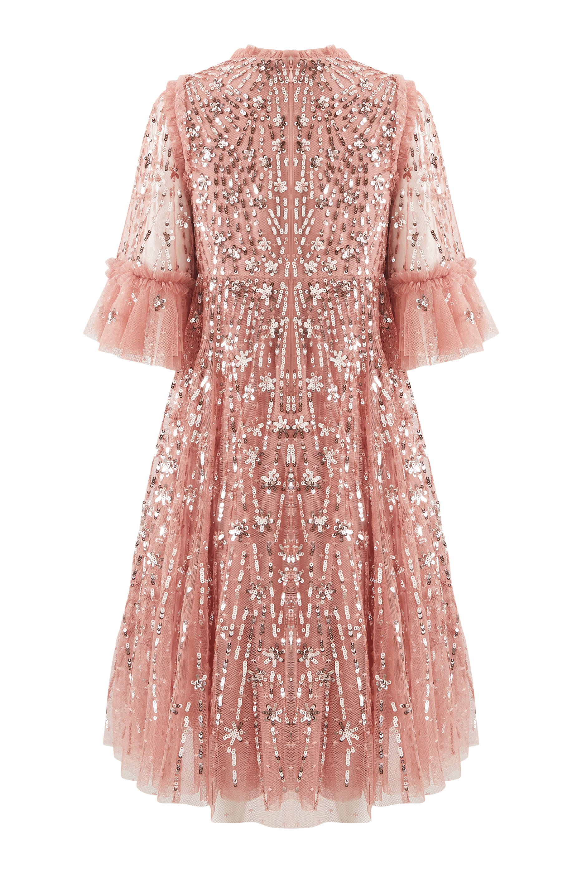 Kids Exclusive Ramadan Comet Embellished Dress