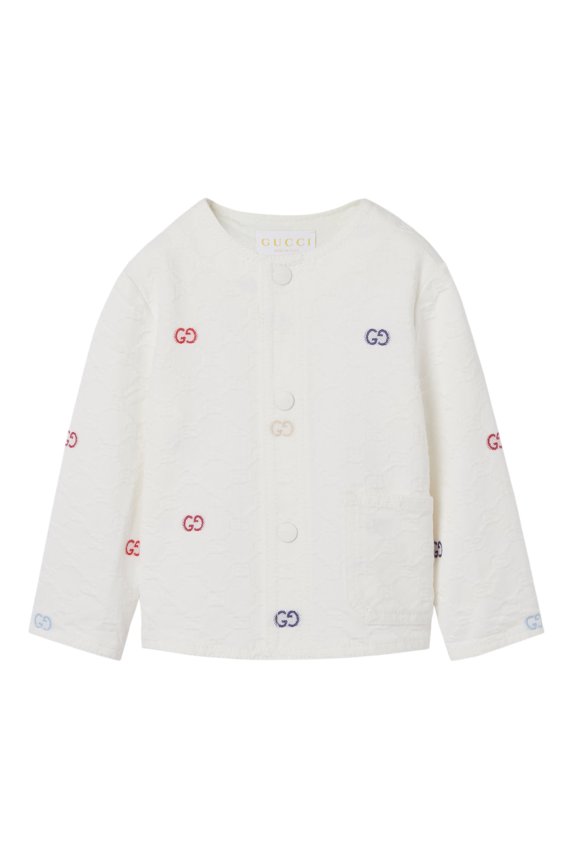 Kids GG Collarless Jacket