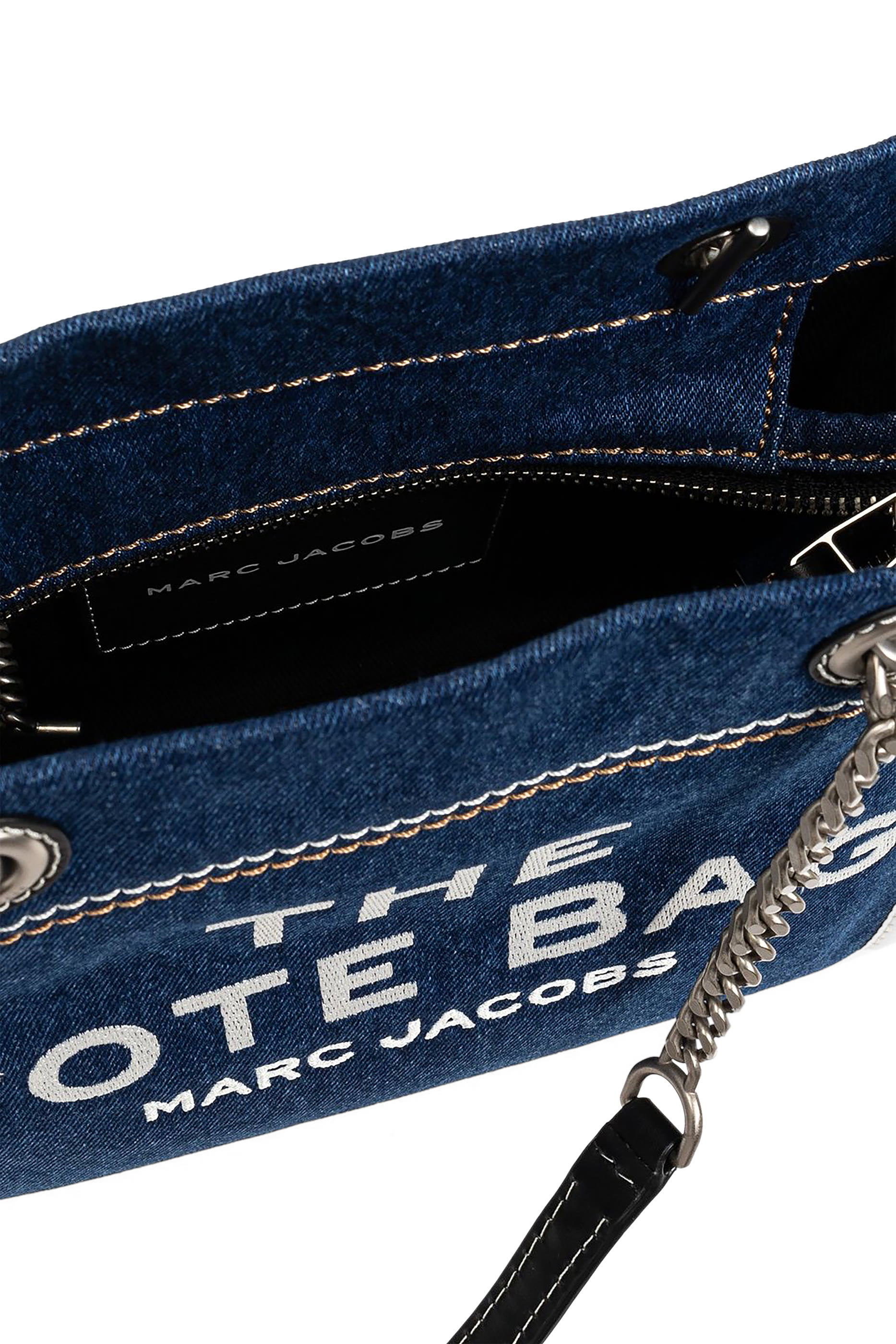 The Denim Chain Small Tote Bag