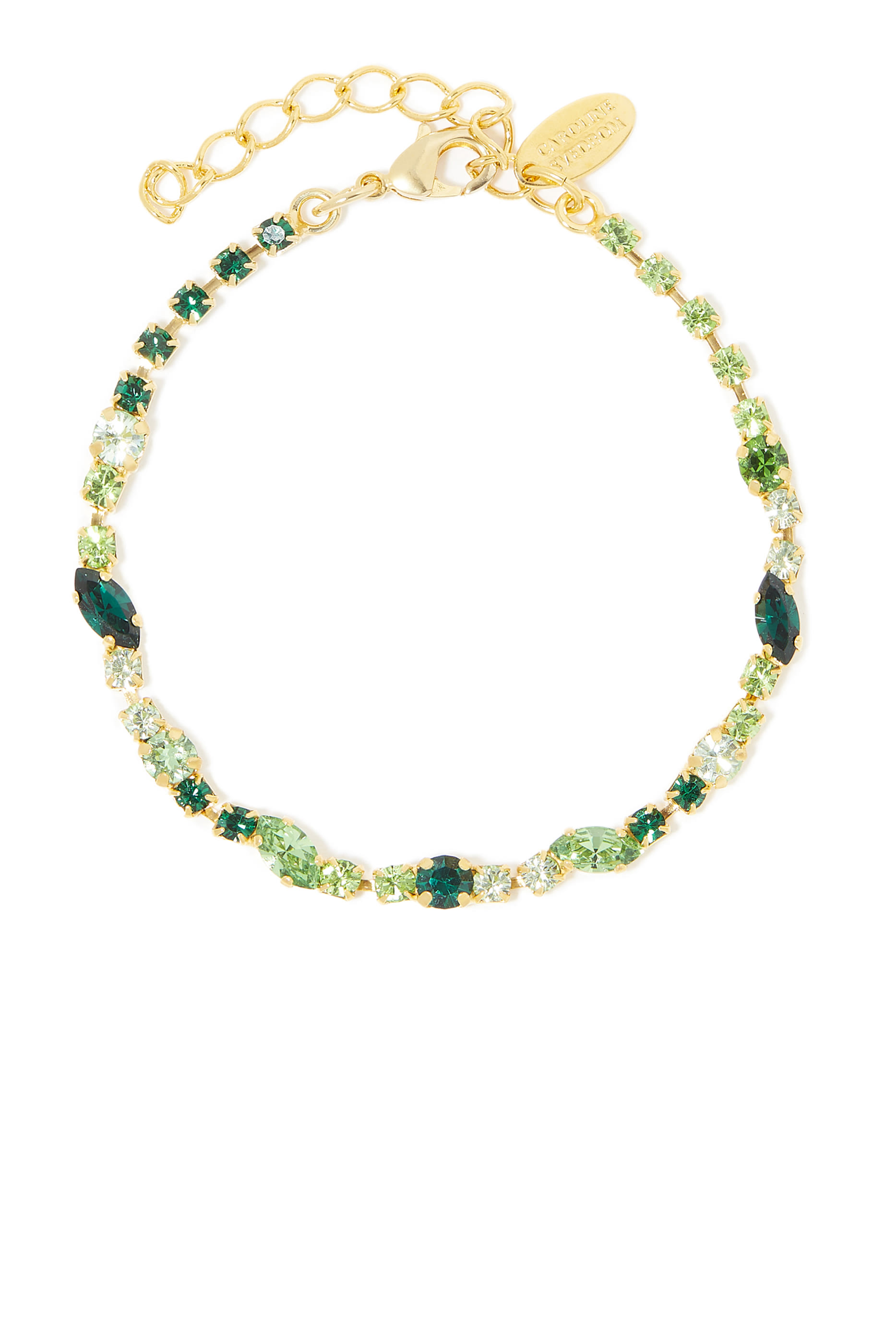 Antonia Bracelet, 18k Gold-Plated Brass