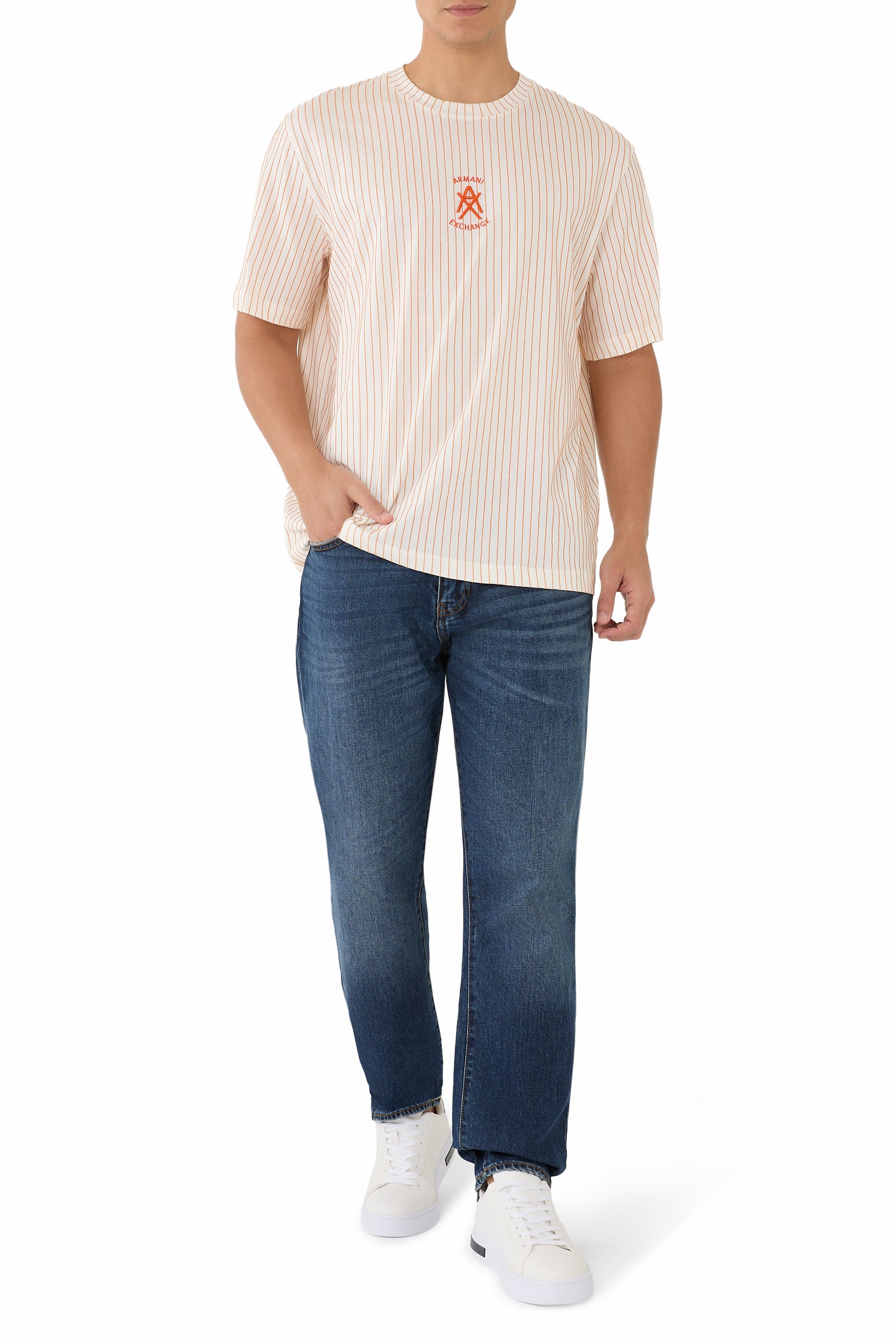 Logo Striped T-Shirt