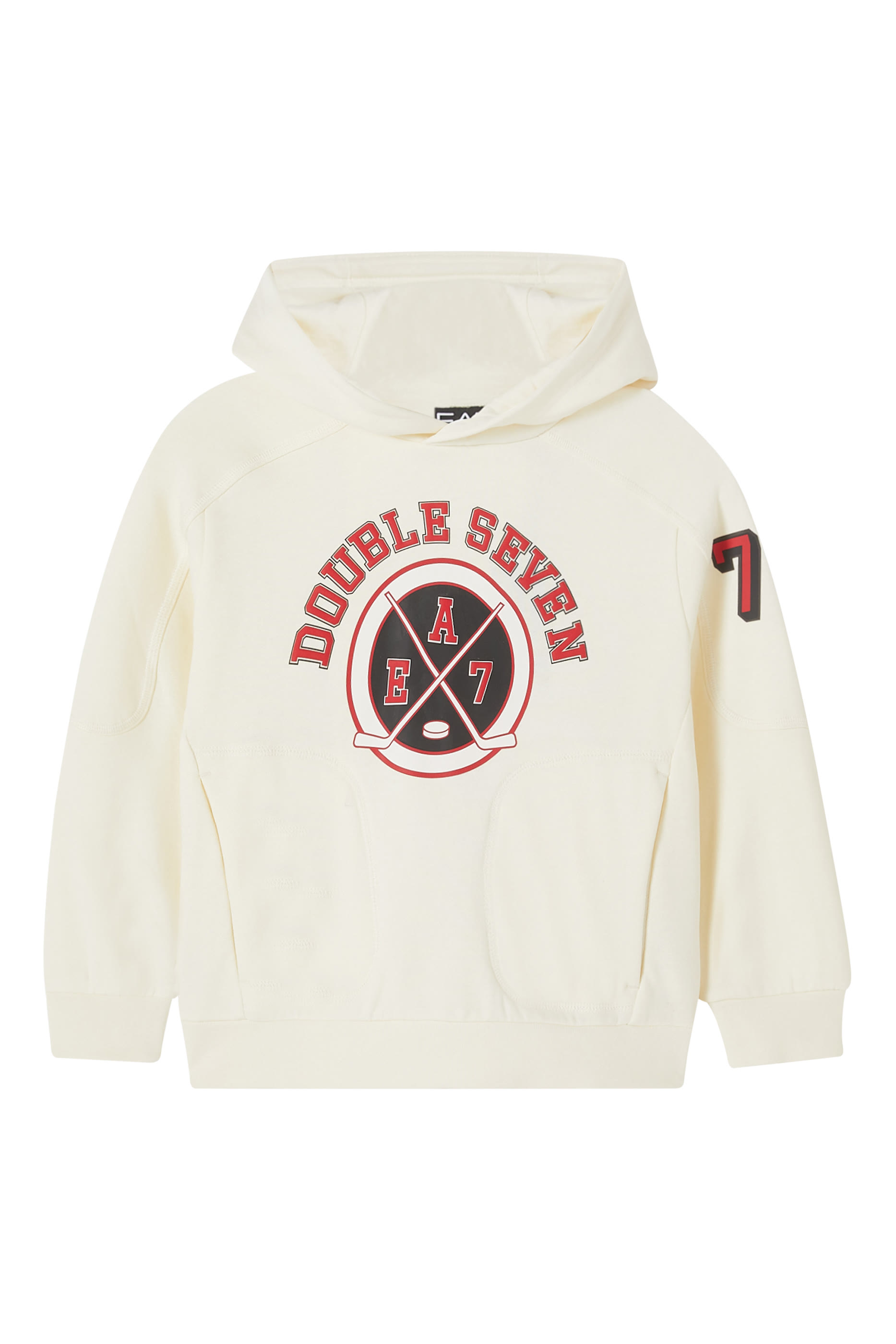 Kids Hockey-Print Hoodie