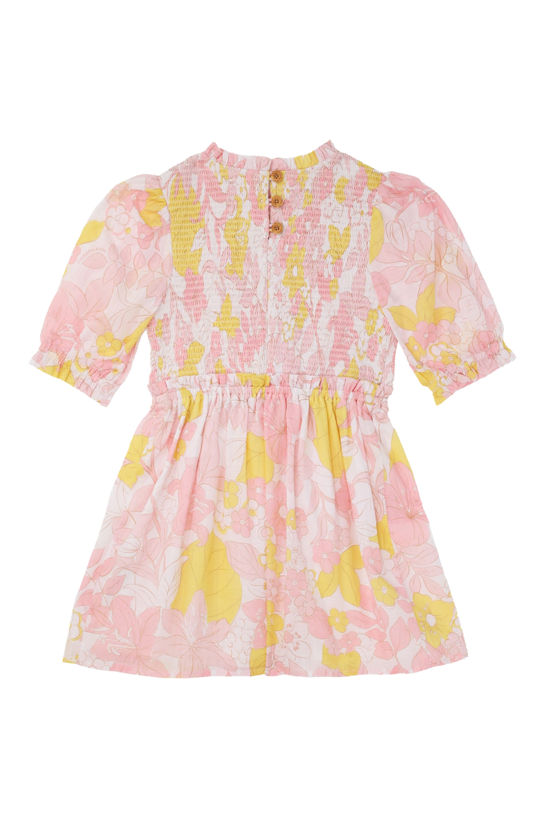 Kids Pop Puff Sleeve Dress