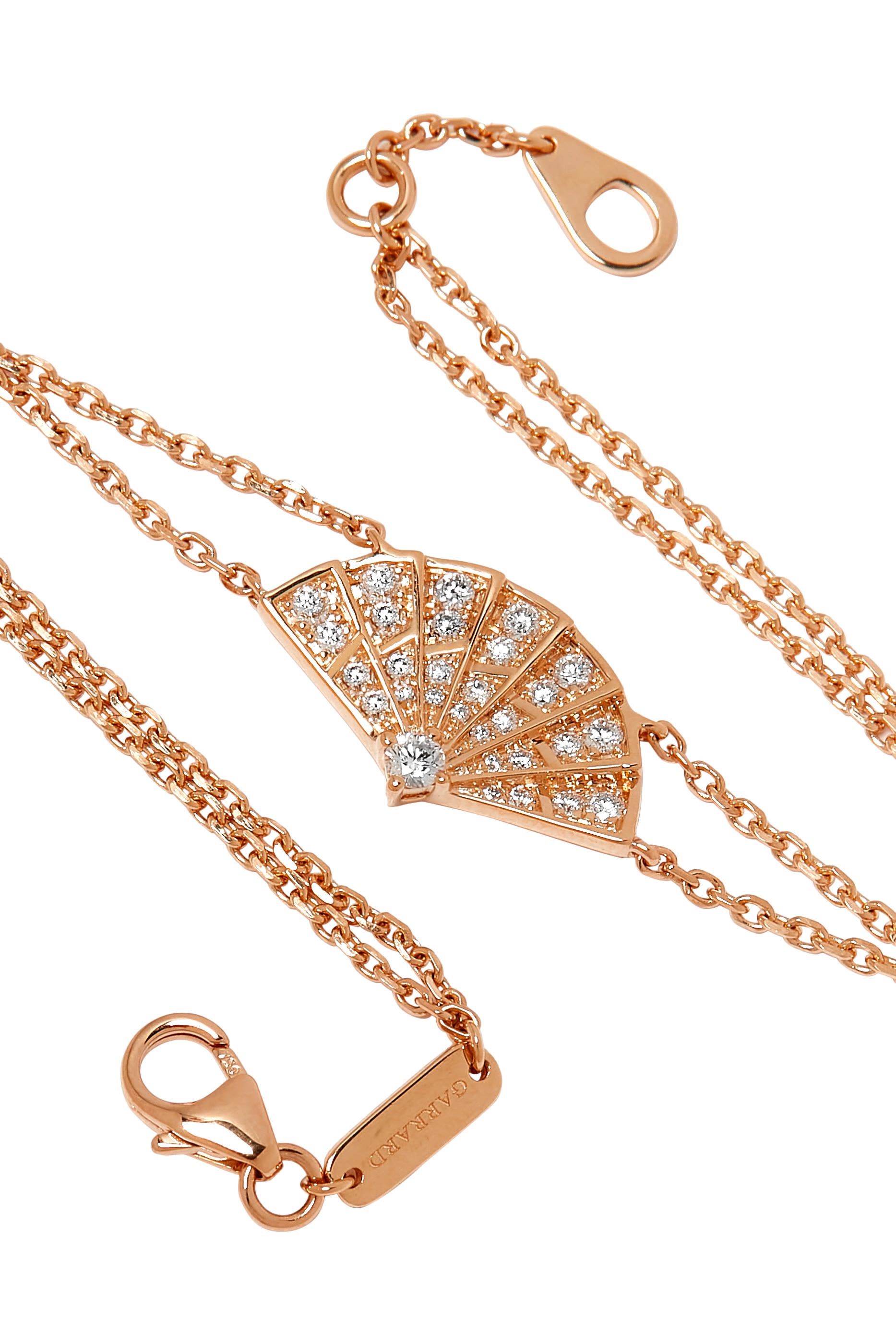 Fanfare Symphony Mini Icons Bracelet, 18k Rose Gold & Diamonds