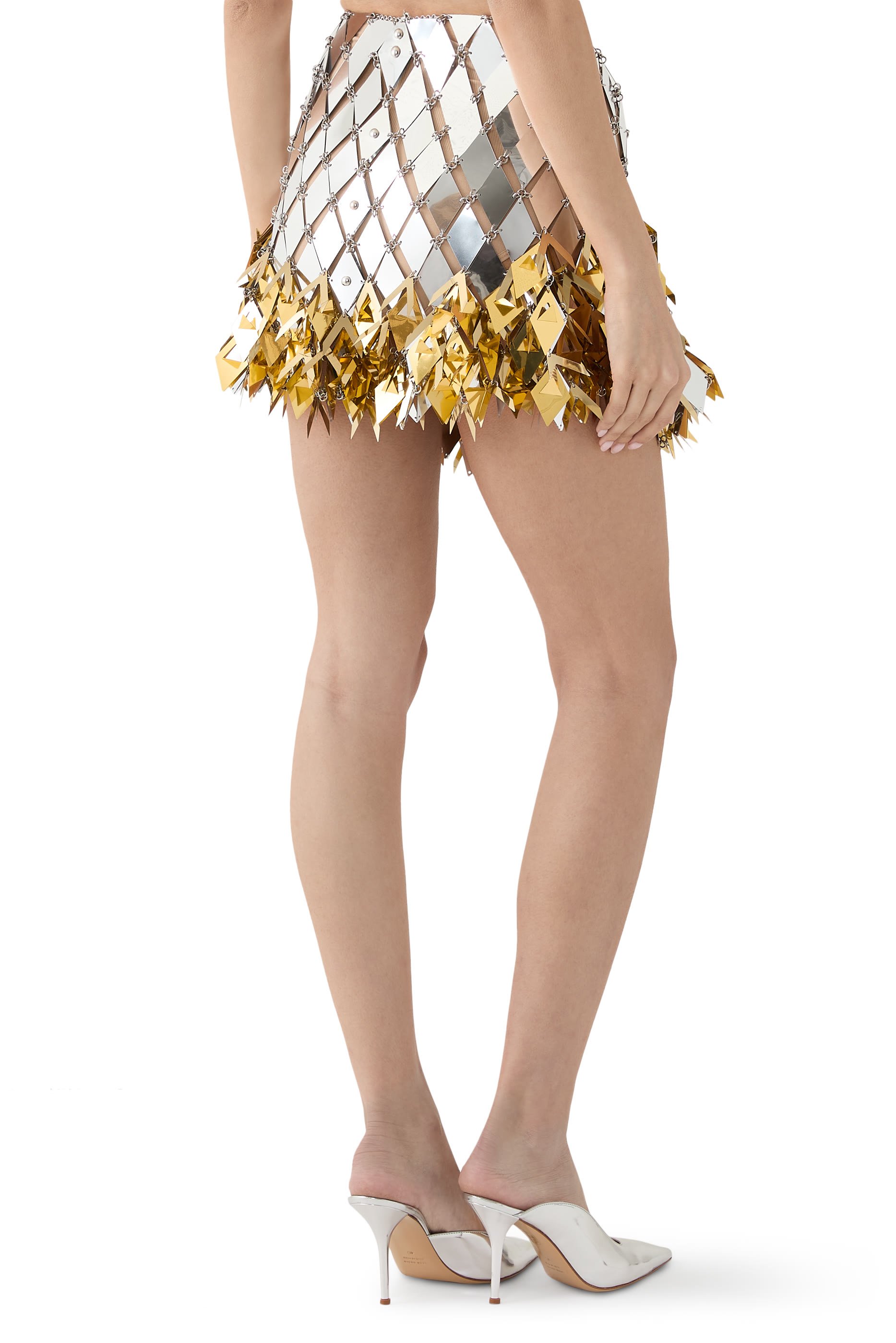 Sparkle Discs Mini Skirt