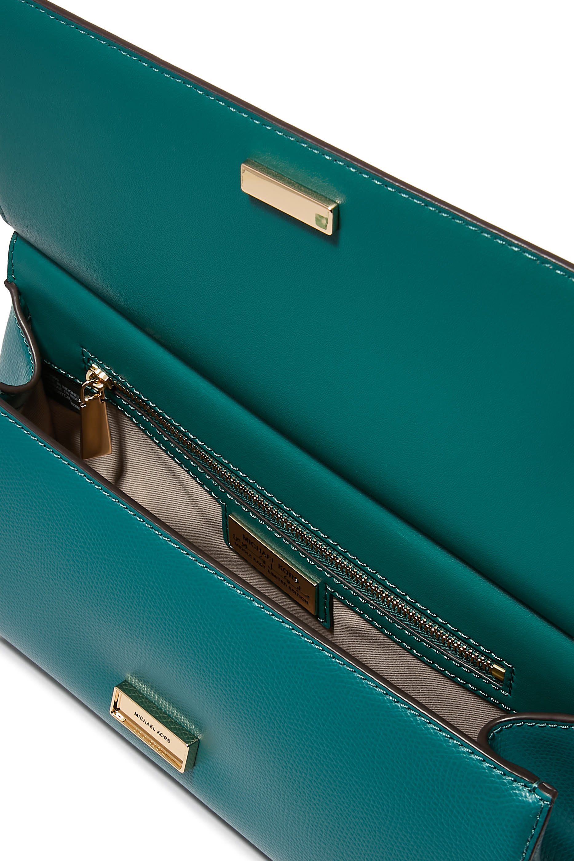 Carmine Medium Pebbled Leather Pochette