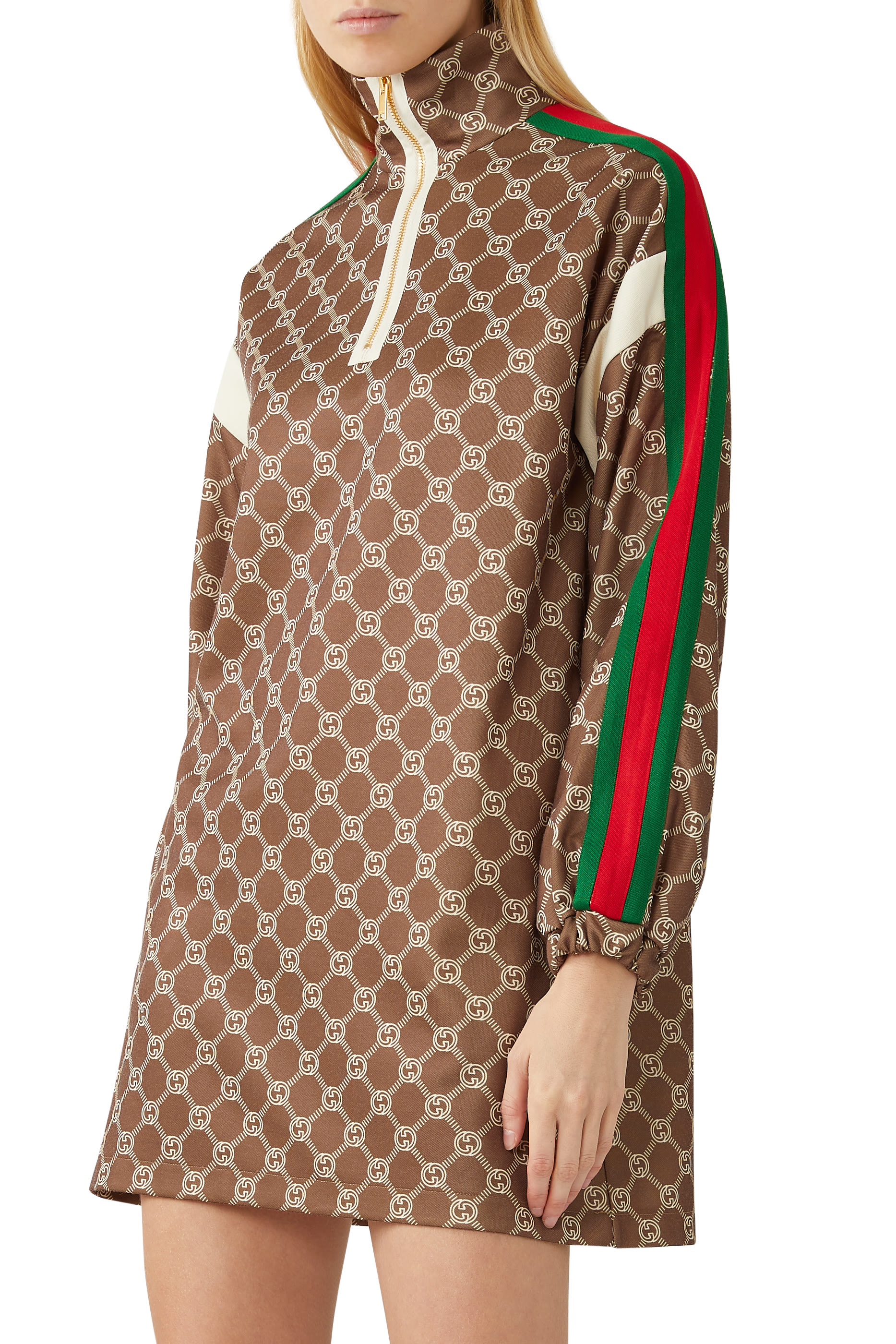 GG Technical Jersey Dress