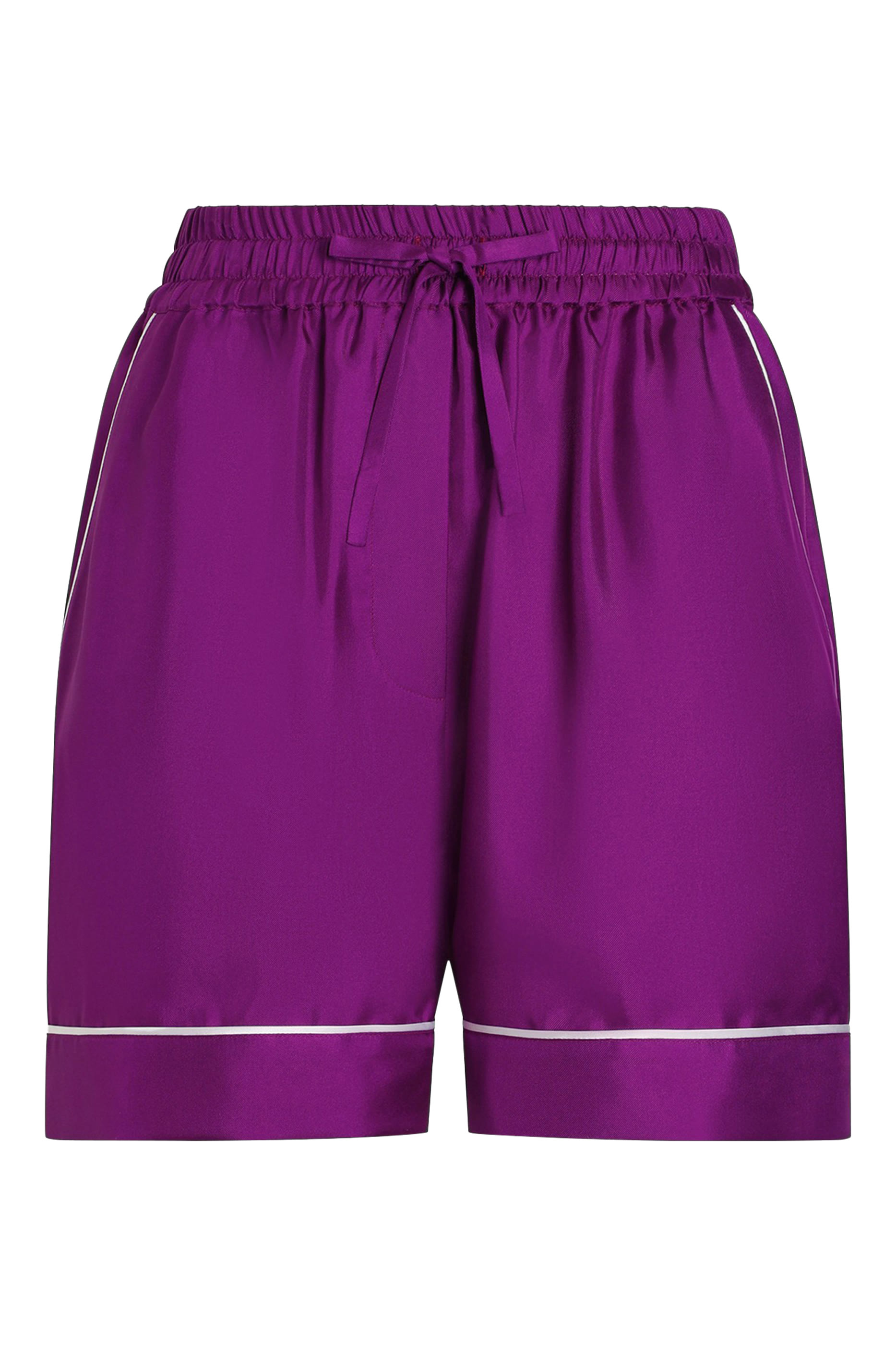 Silk Twill Shorts