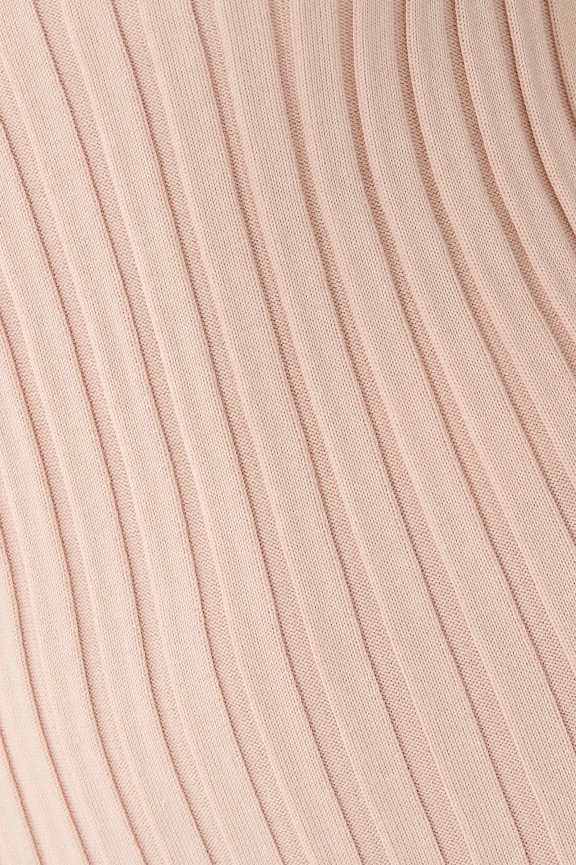  Knit Kick-Flare Maxi Dress 