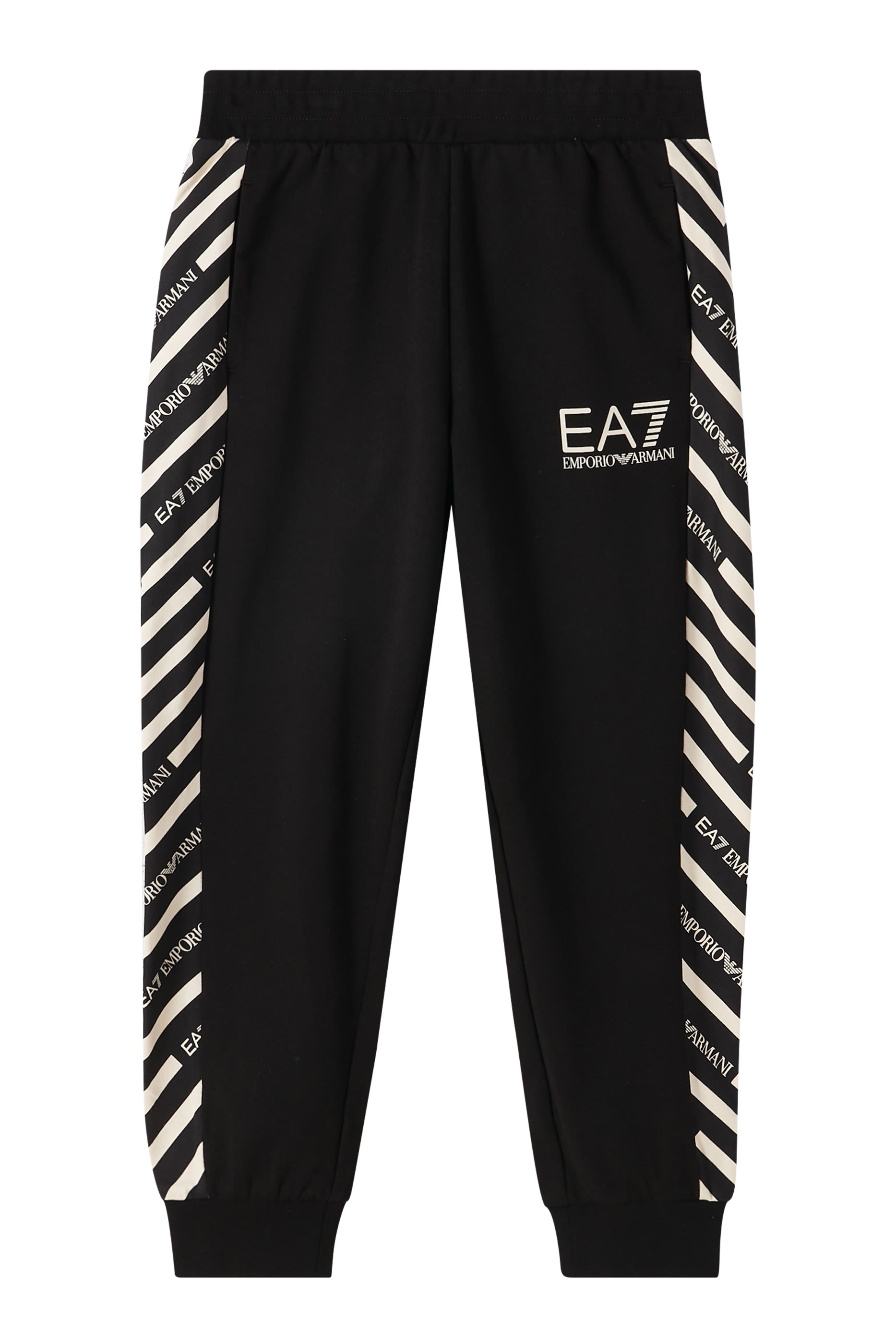 Kids EA7 Jersey Joggers