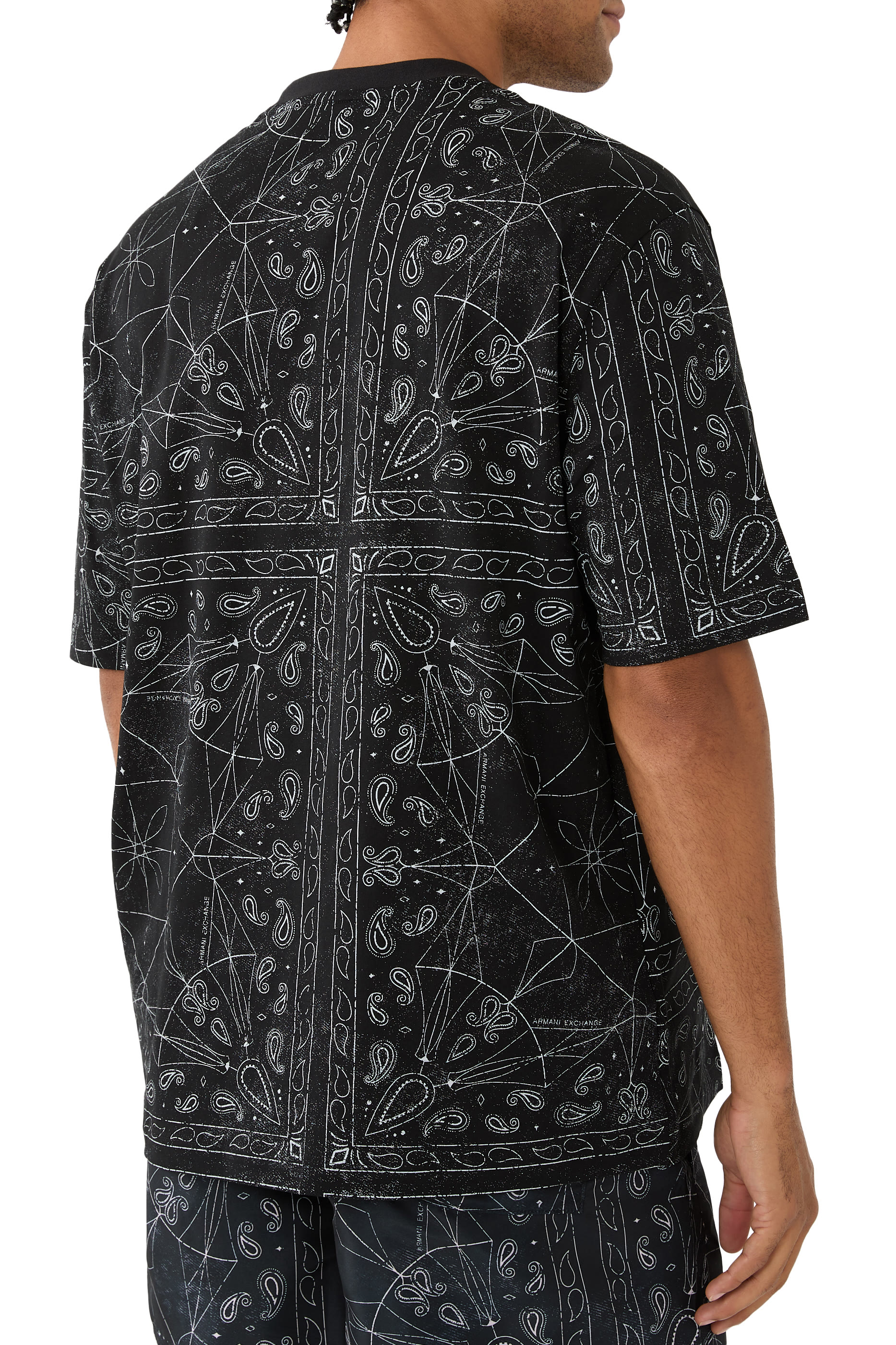 Kaleidoscope Patterned T-Shirt