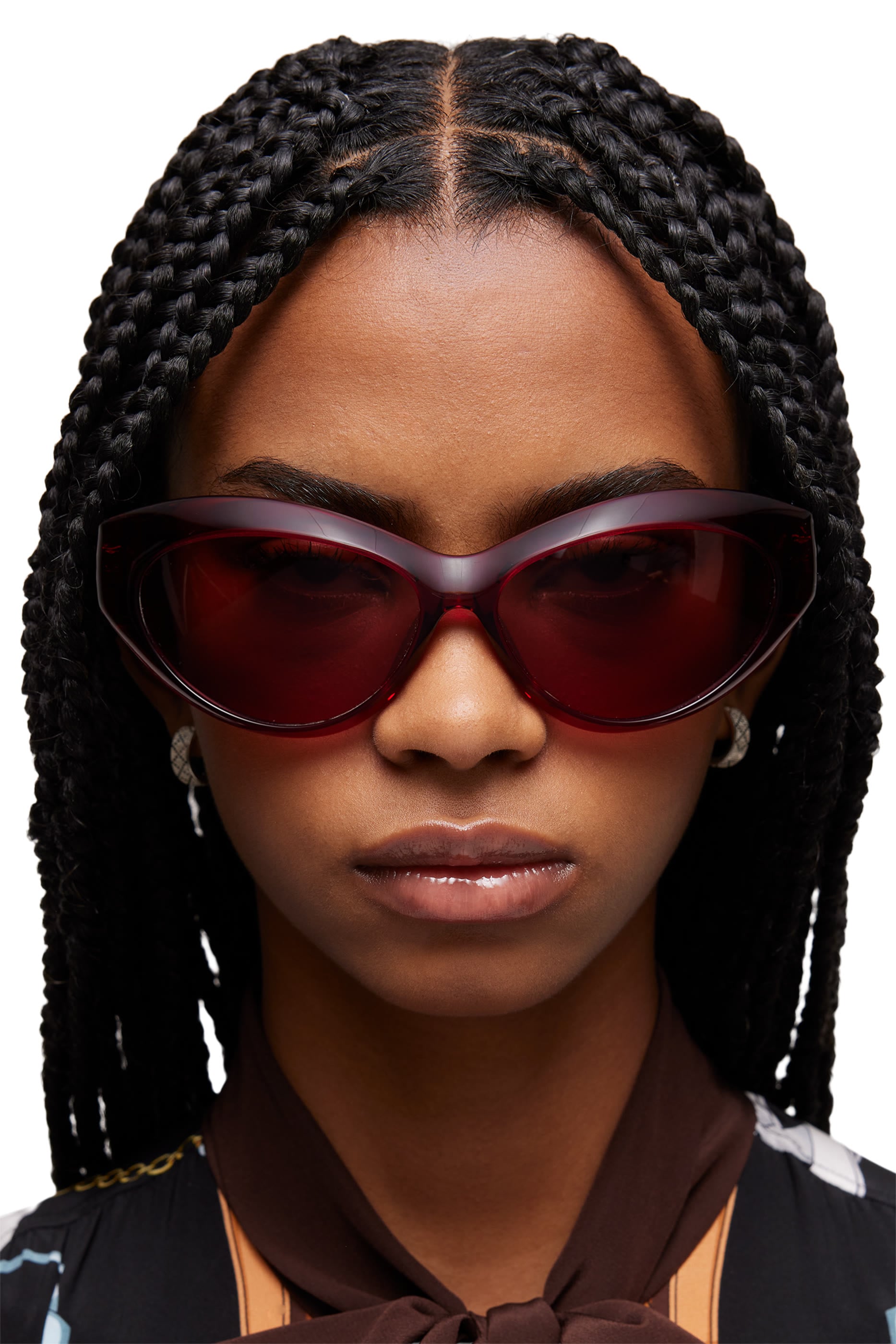 Cat Eye Frame Sunglasses 