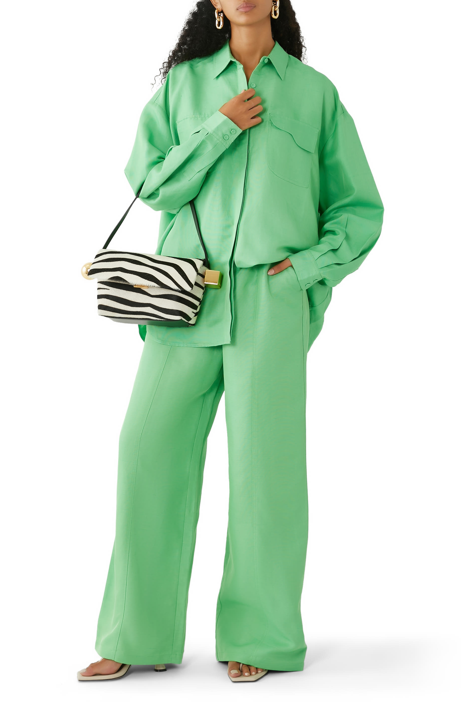 The Rond Carr&eacute; Shoulder Bag