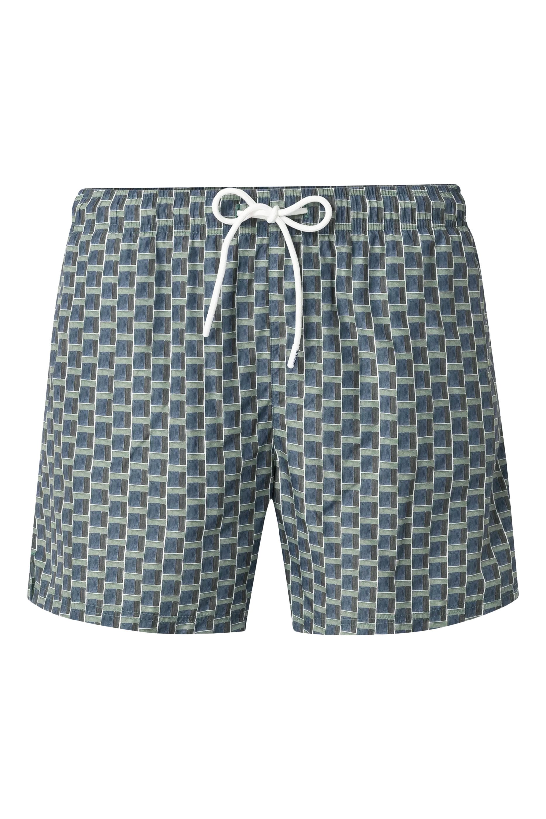 Geometrical Swim Shorts