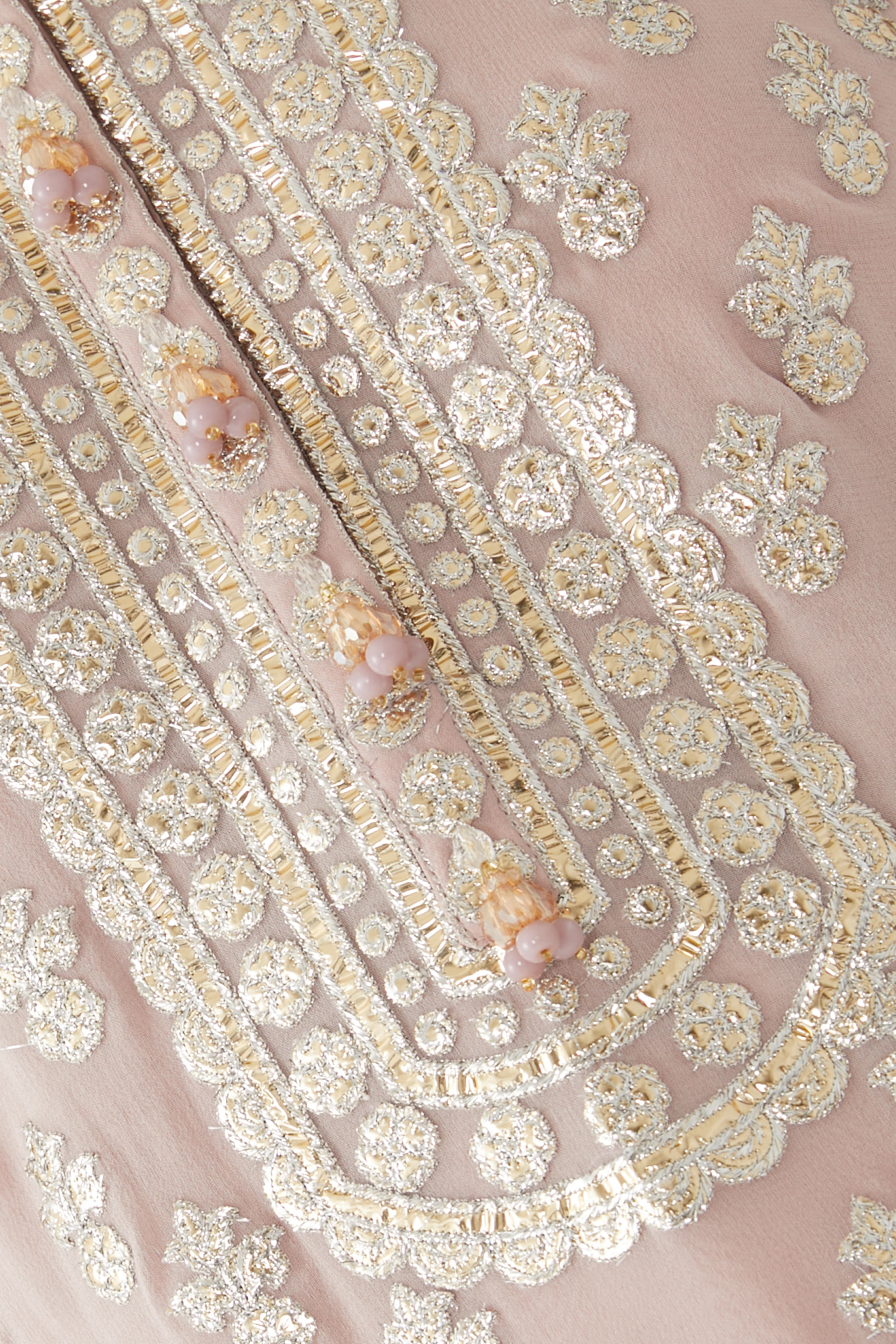 Embroidered Georgette Kurta Set