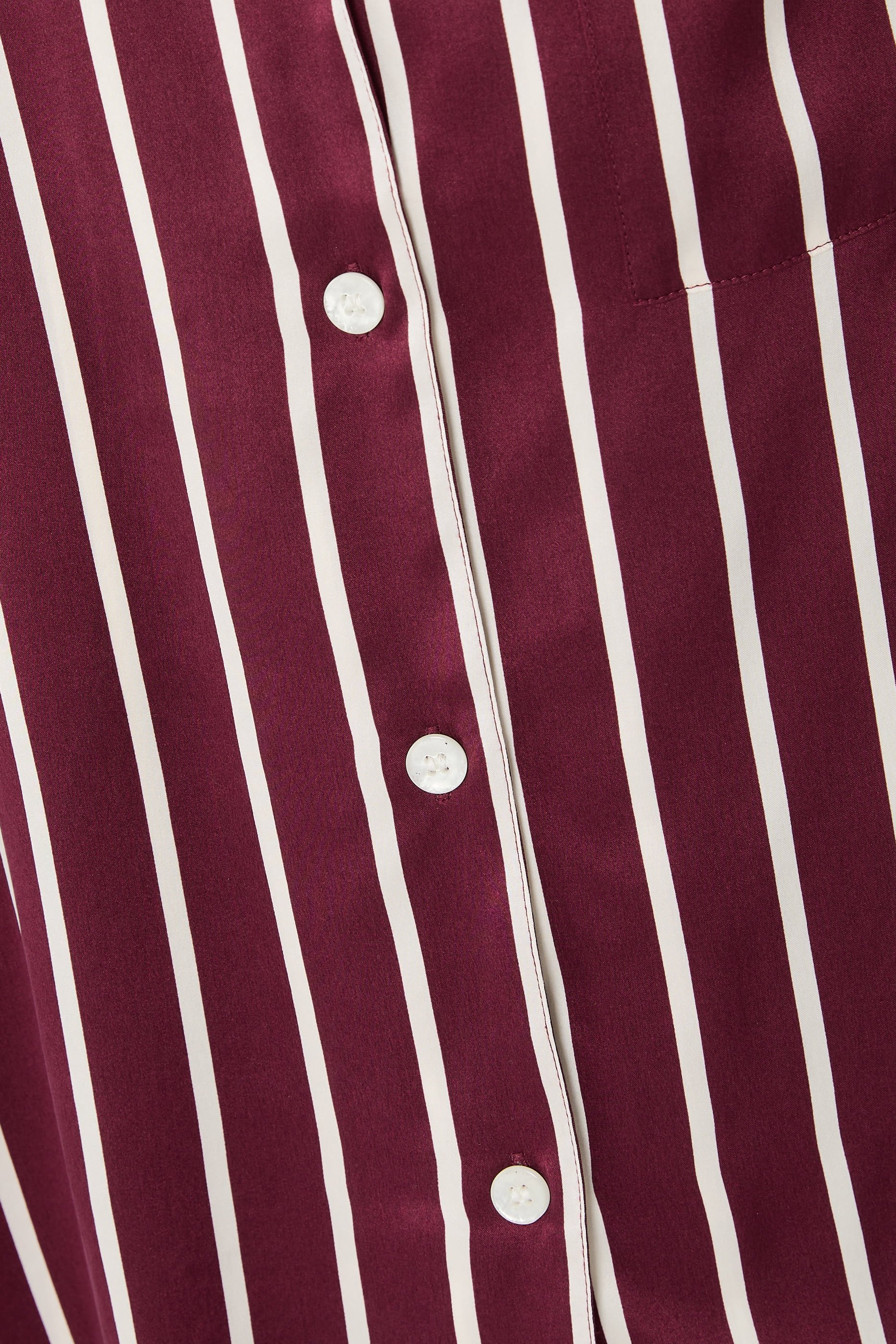 Inez Washable Silk Printed Long PJ Set