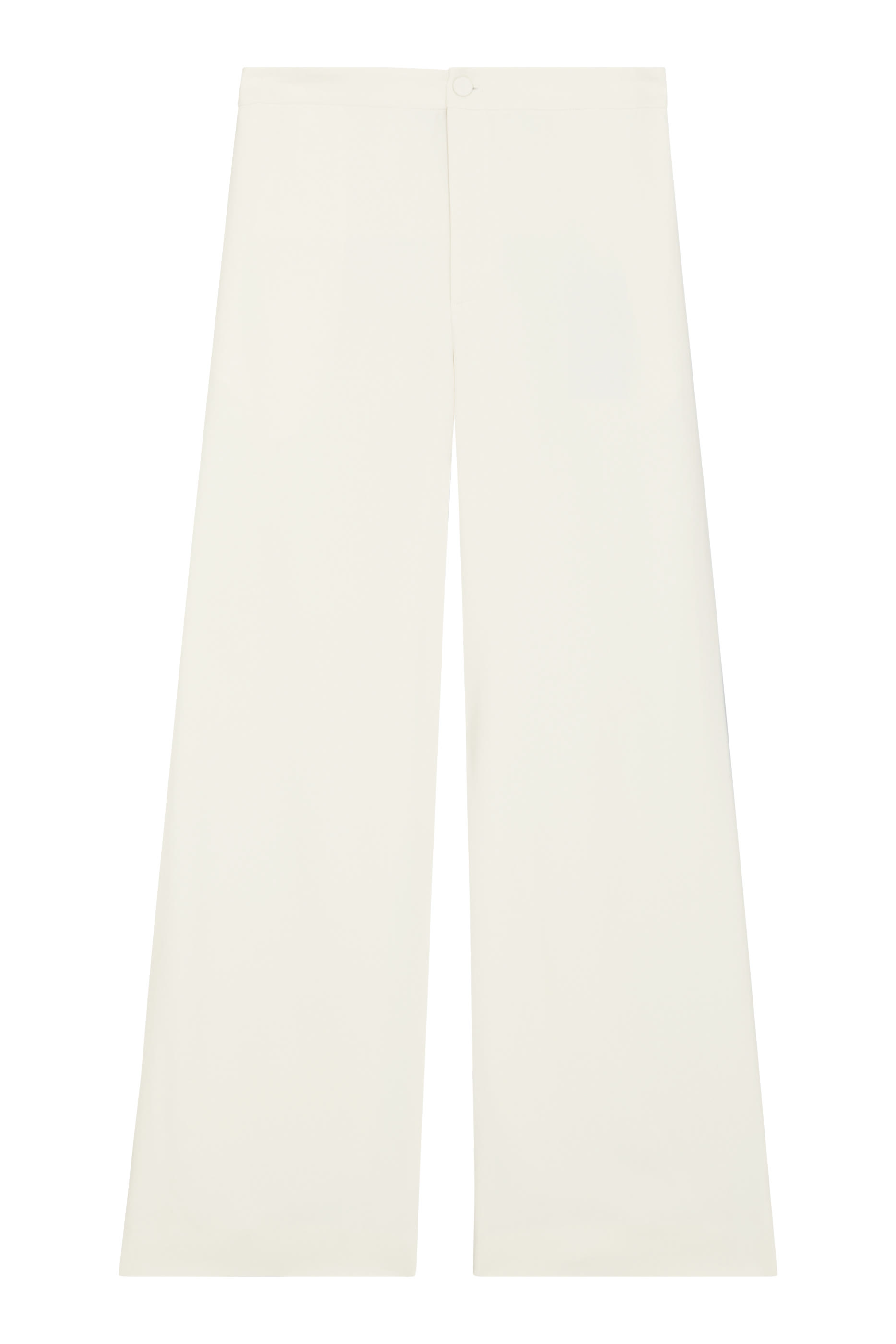 Straight-Leg Viscose Pants