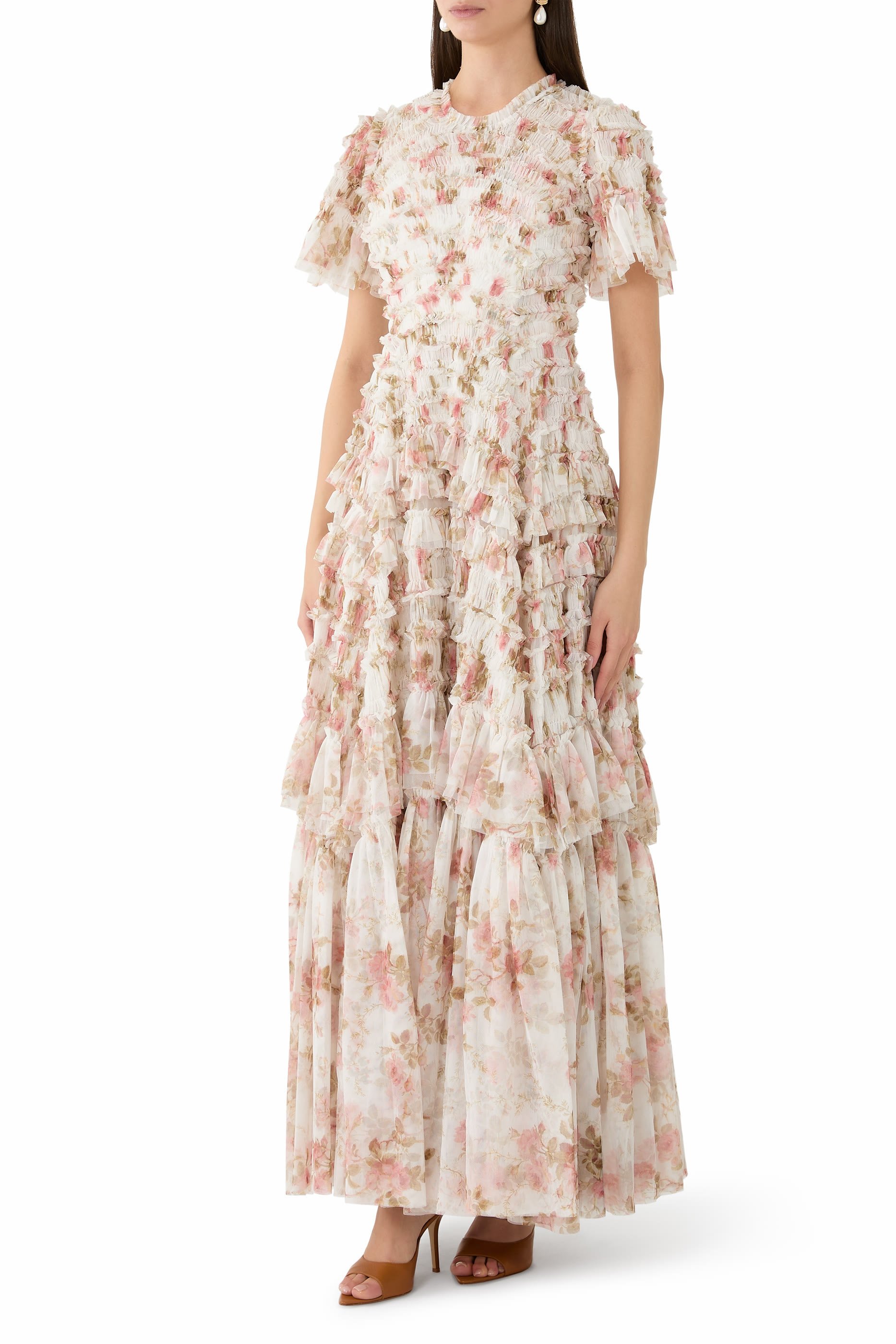 Summer&rsquo;s Rose Valentine Ruffle Gown