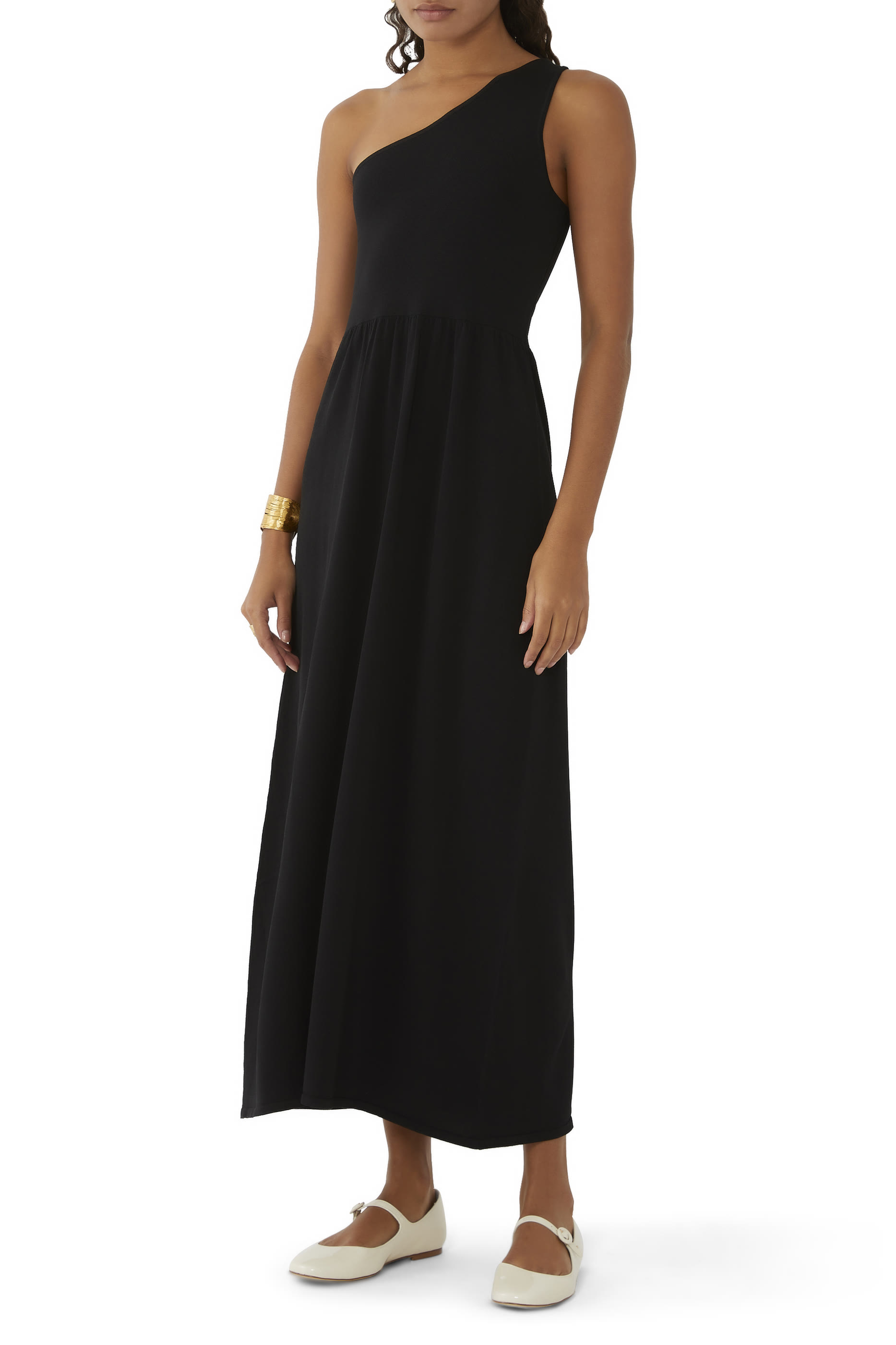 Asymmetric Knit Dress