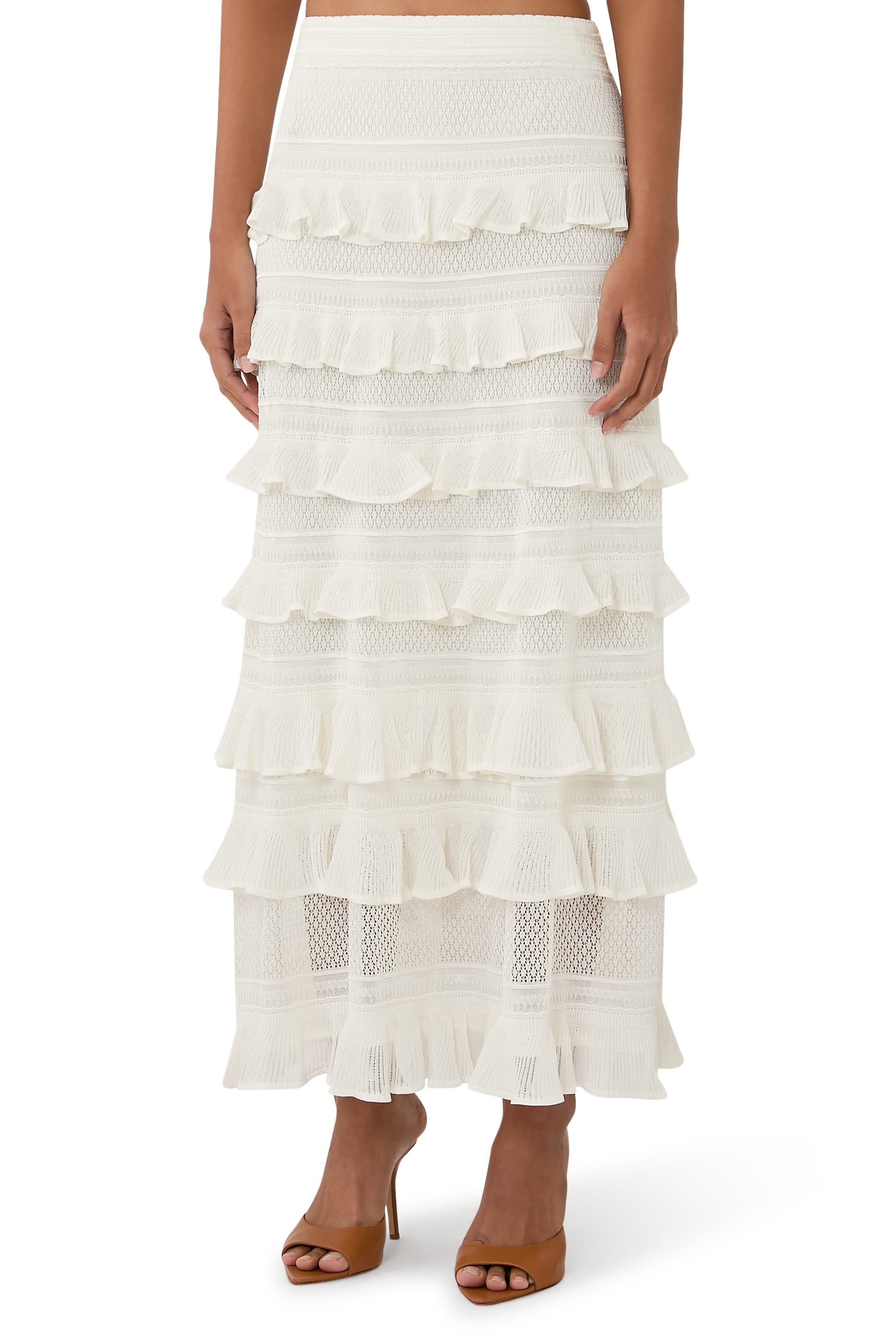 Luna Lace Frill Skirt