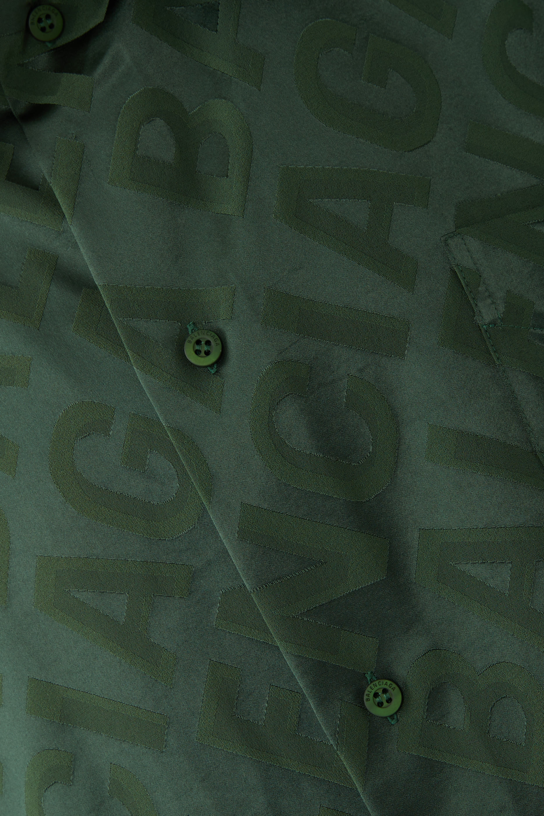 All-Over Logo Minimal Large Fit Shirt