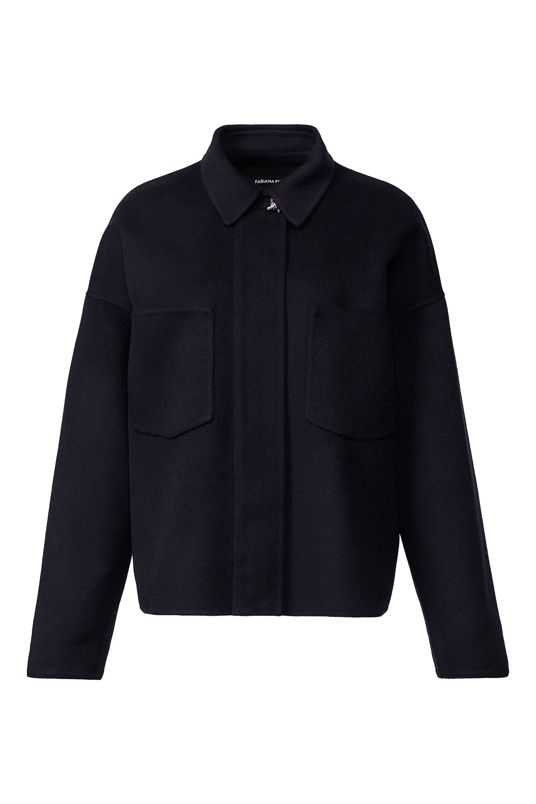 Filo Diamante-Detail Shirt Jacket