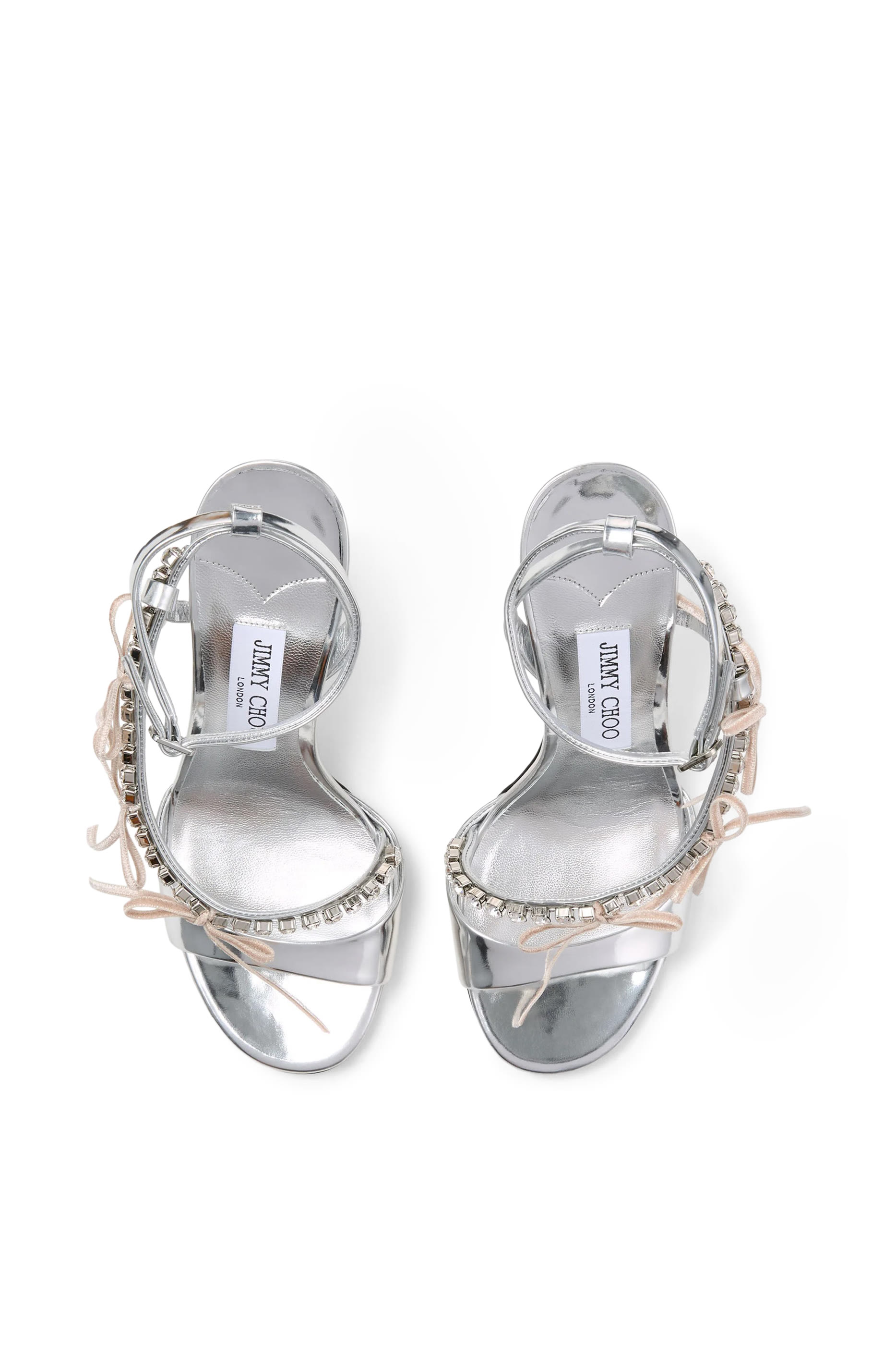 Lula 100 Liquid Metal Leather Sandals
