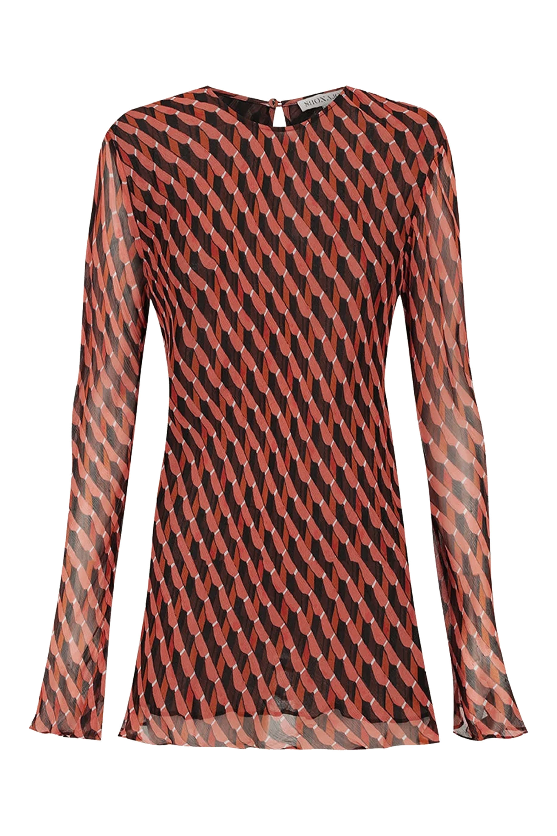 Martina Bias Cut Flared Top