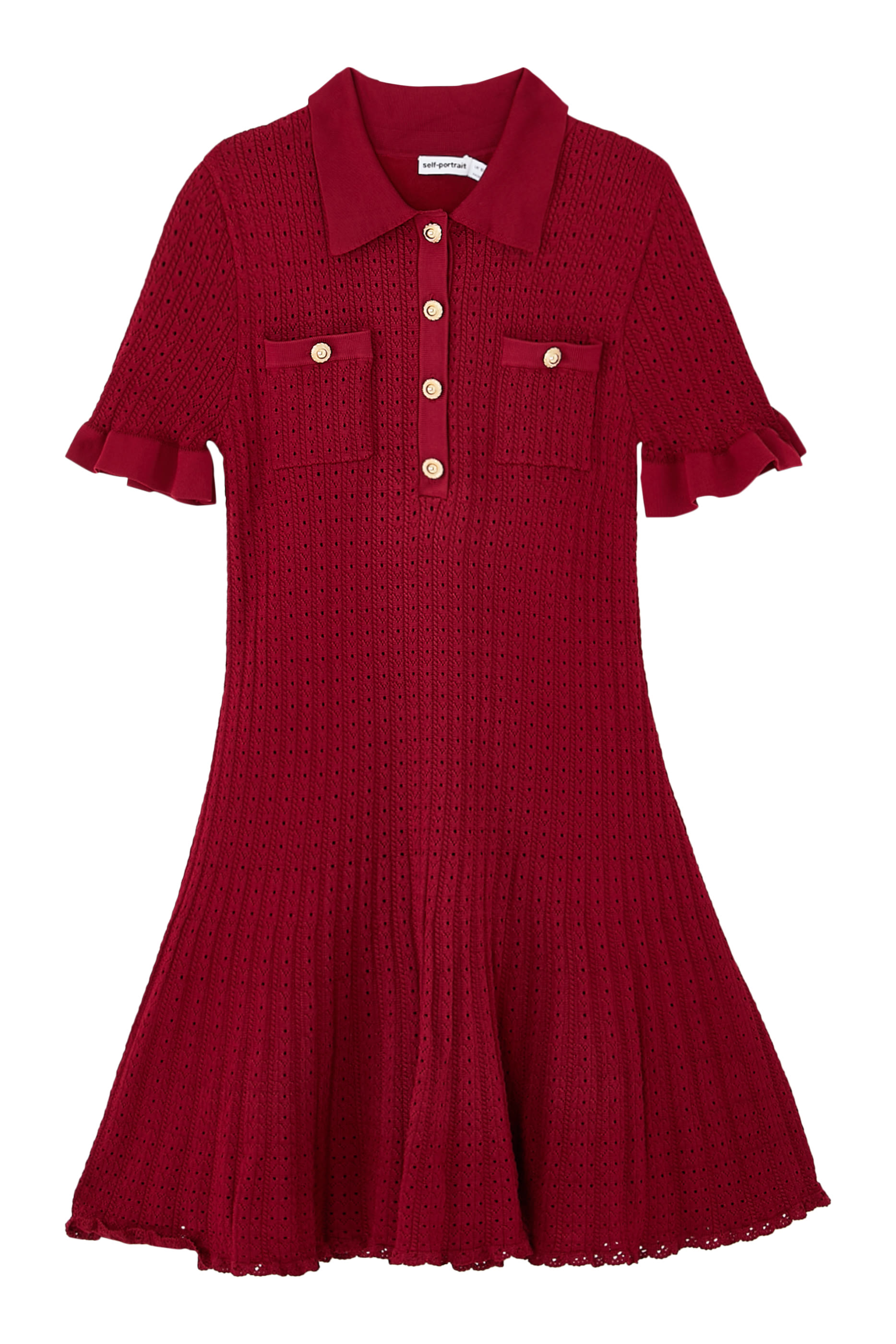 Kids Pointelle Knit Dress 