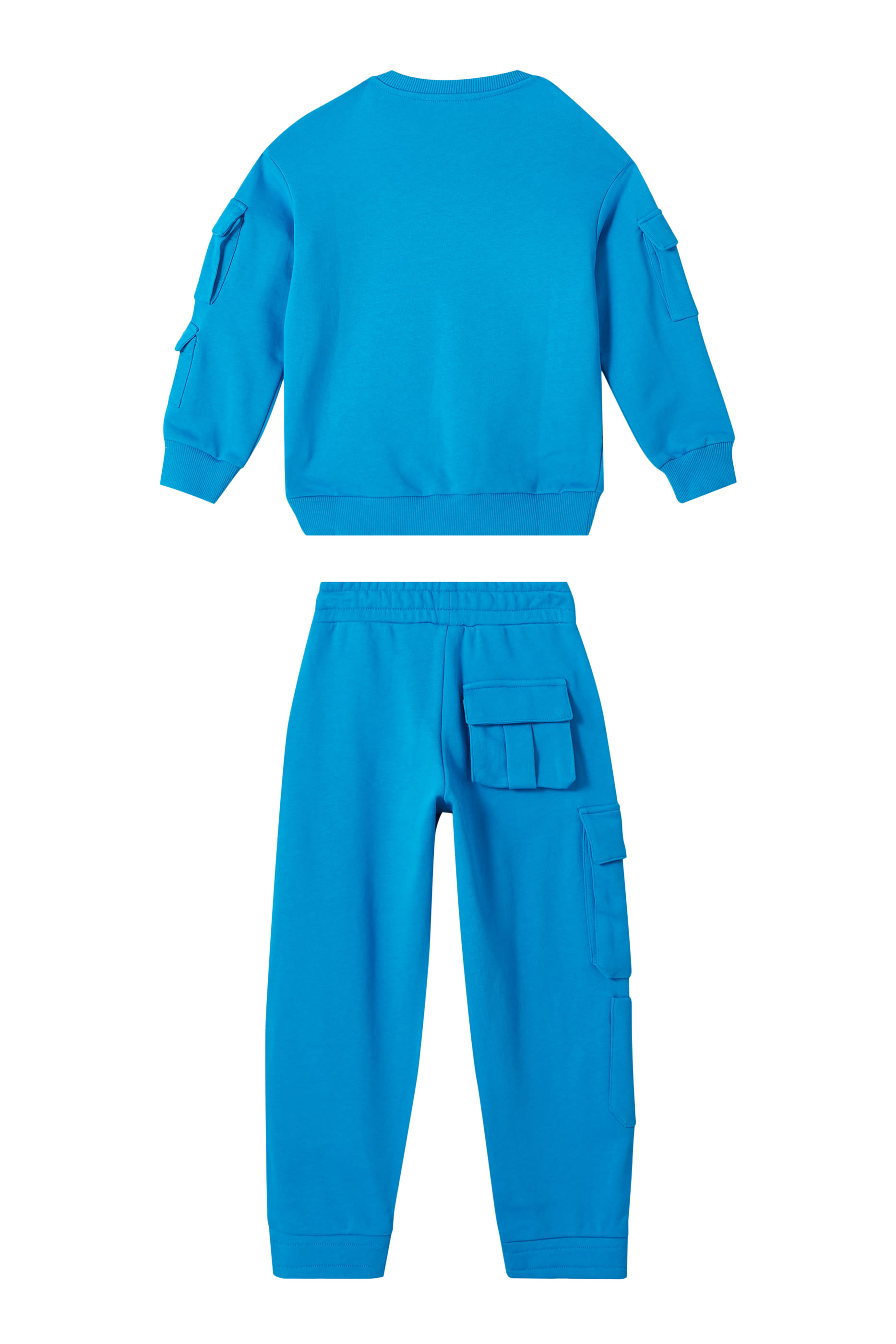 Kids Zigzag Logo Fleece Tracksuit