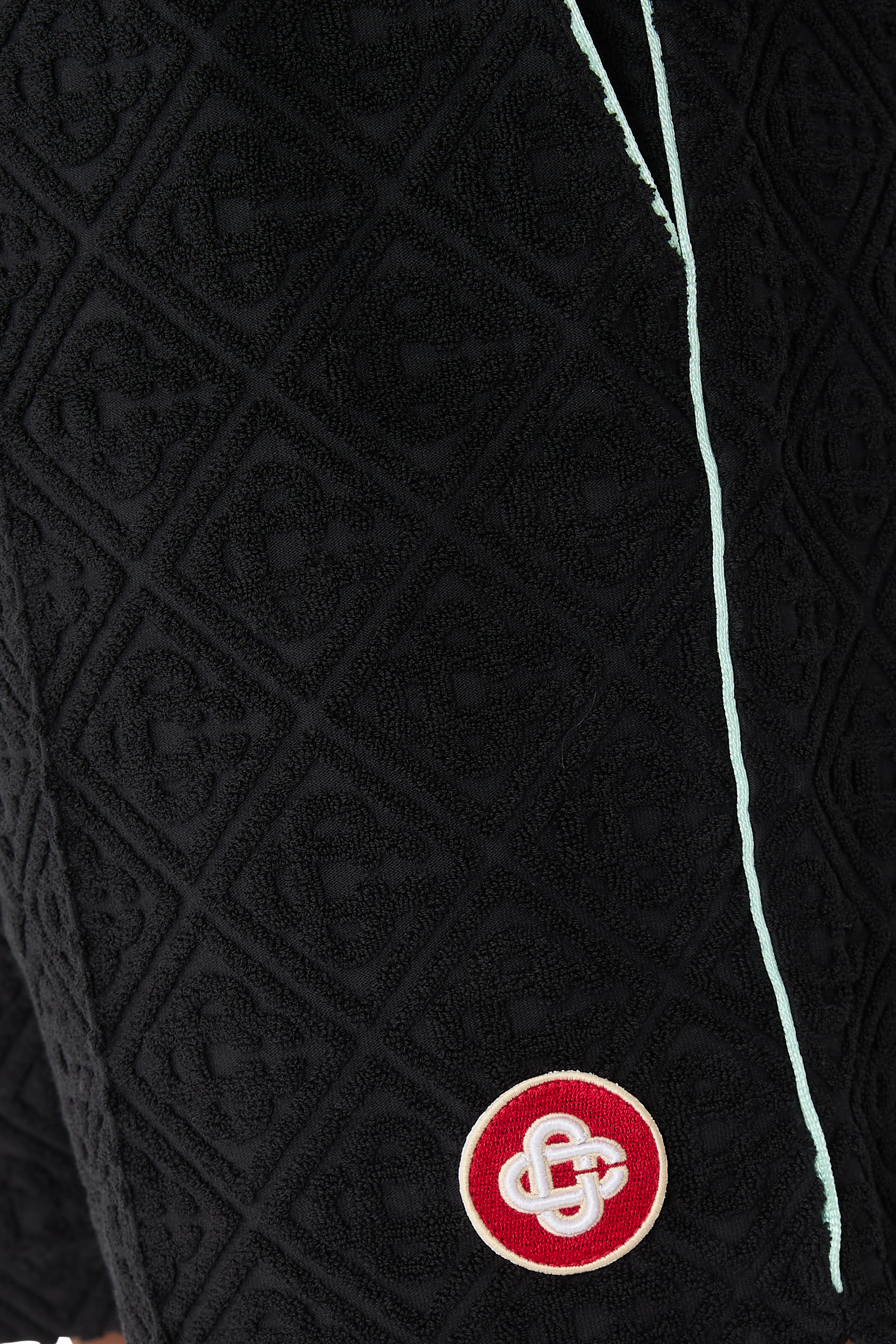 Cotton Monogram Jacquard Shorts 
