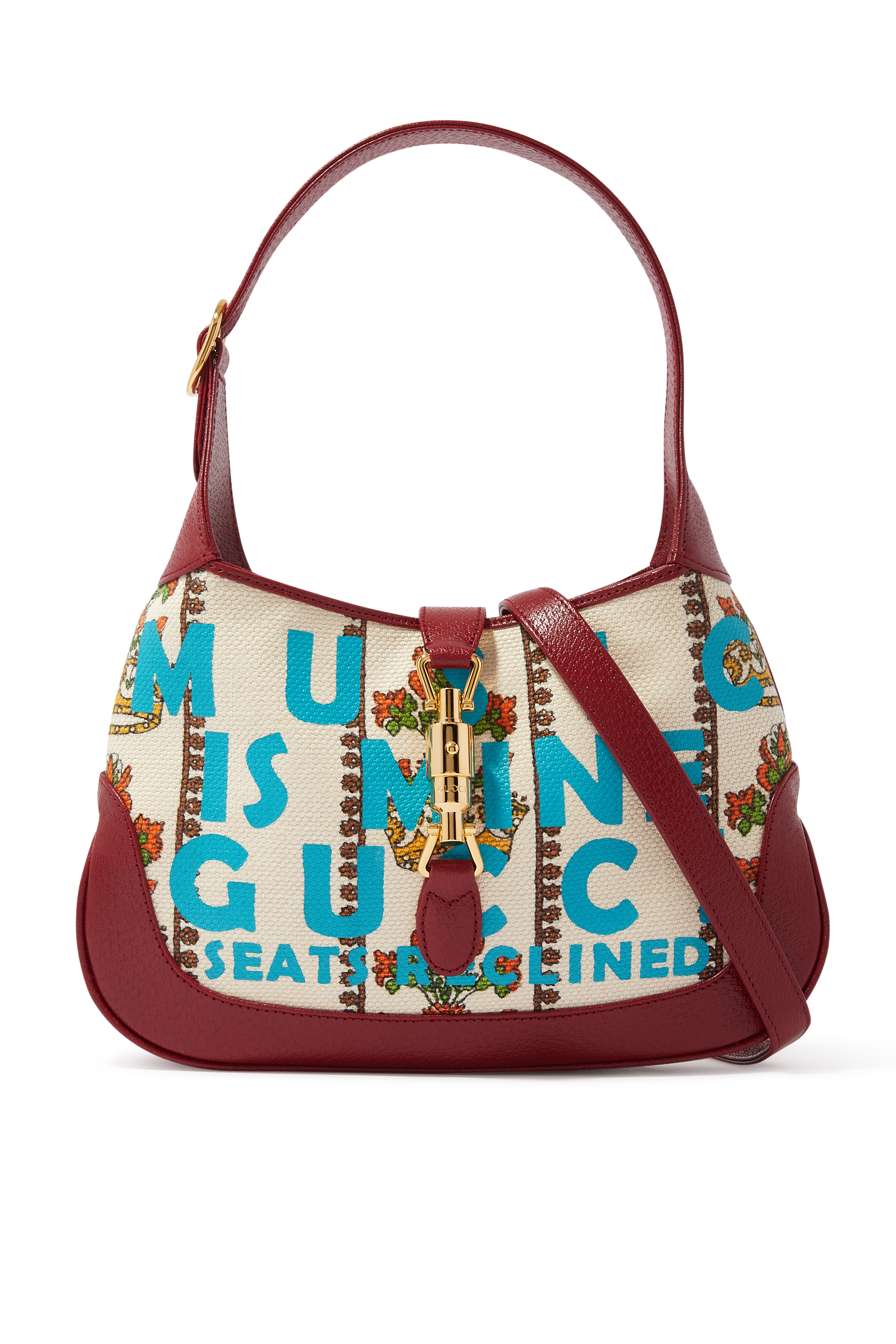 Gucci Small 100 Jackie 1961 bag in Ivory Jacquard